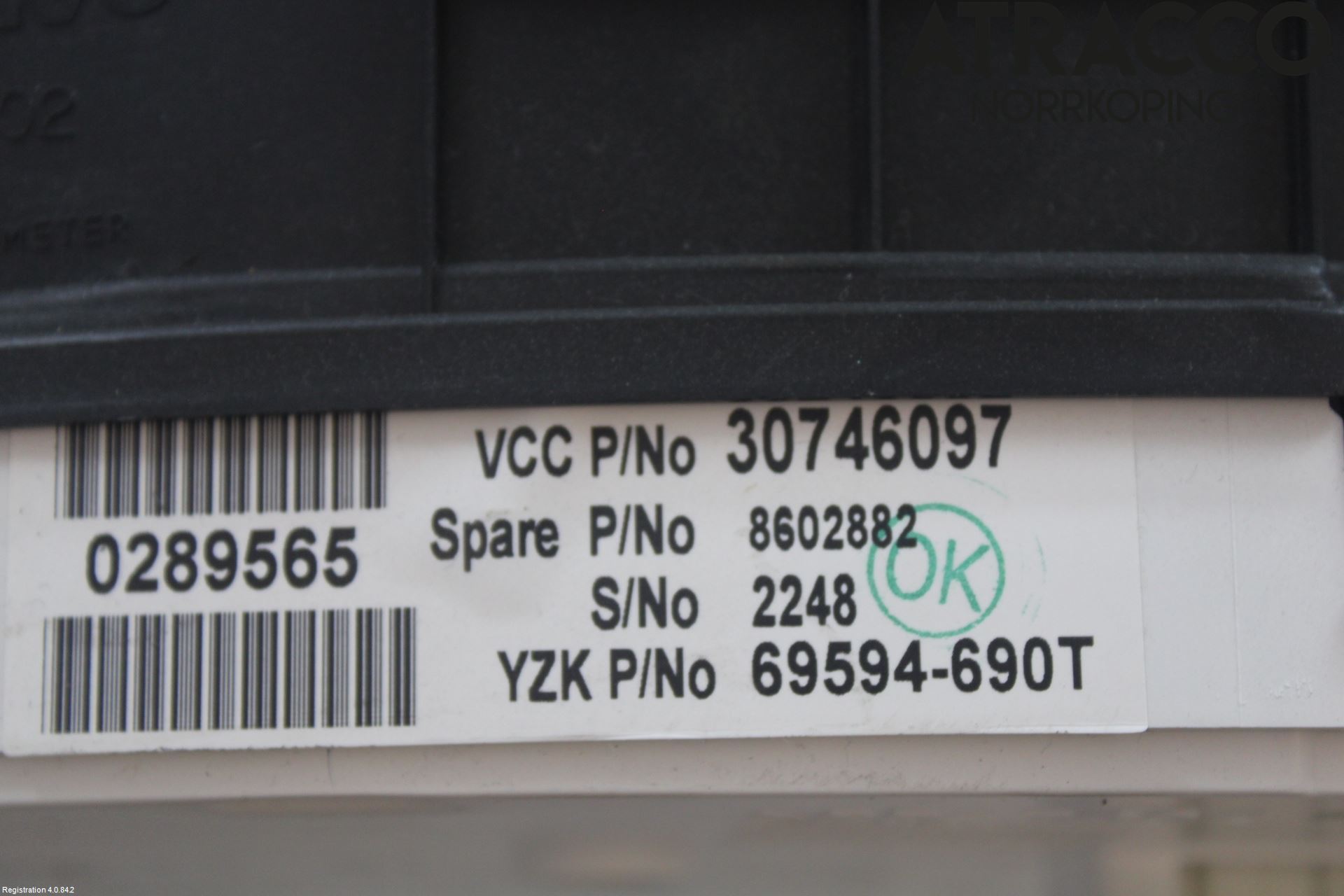 Volvo V70 05-08 Instr Kombinert