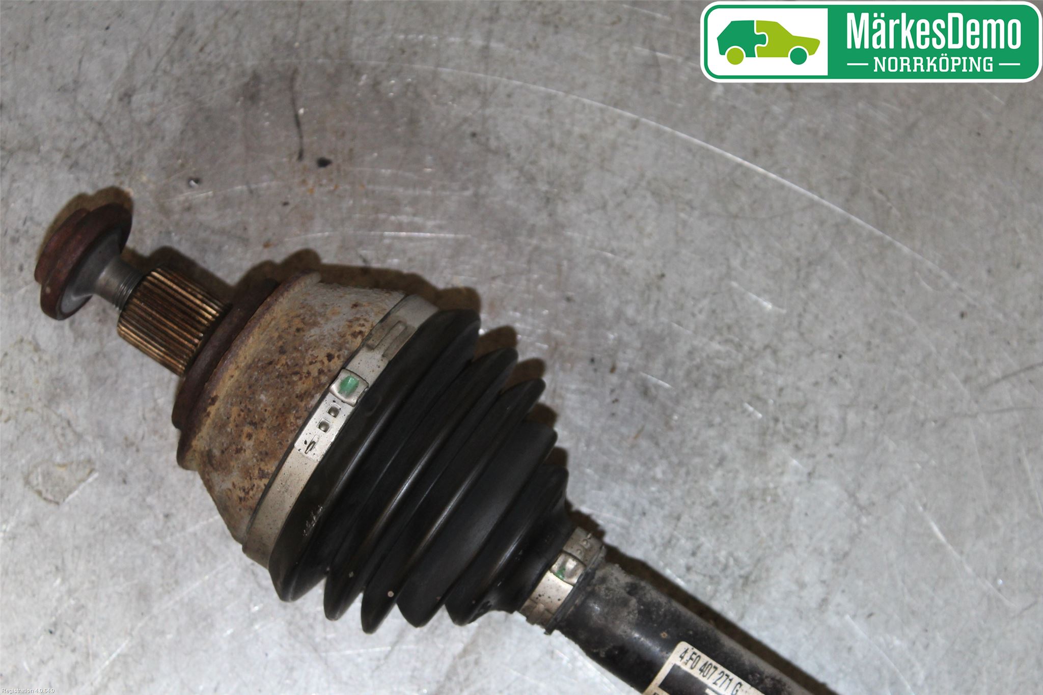 Audi A6/S6     05-11 Drivaksel Foran Kompl Venstre