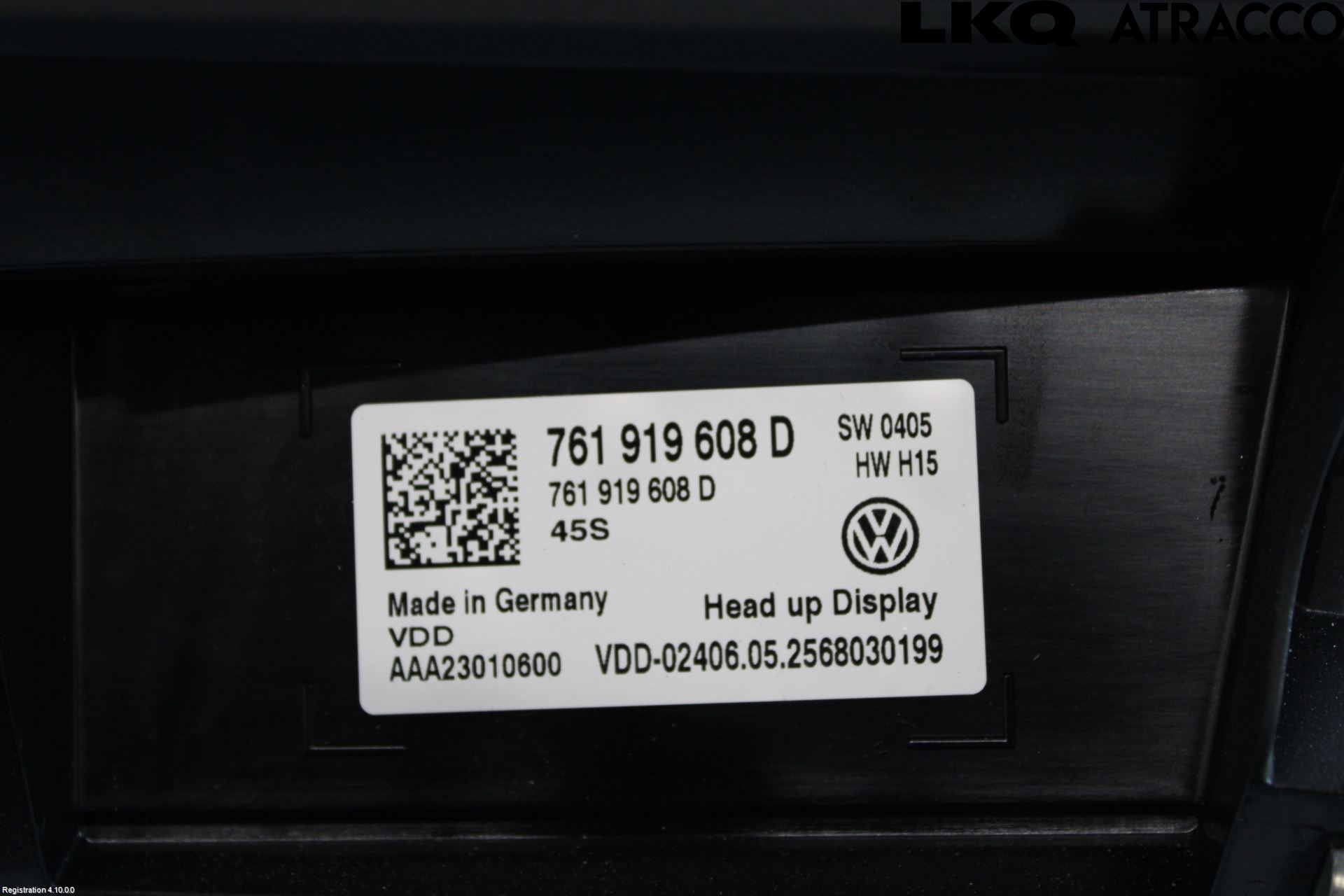 Volkswagen VW TOUAREG CR 18- Instr Skjerm Dvd-Gps-Ac-Tlf