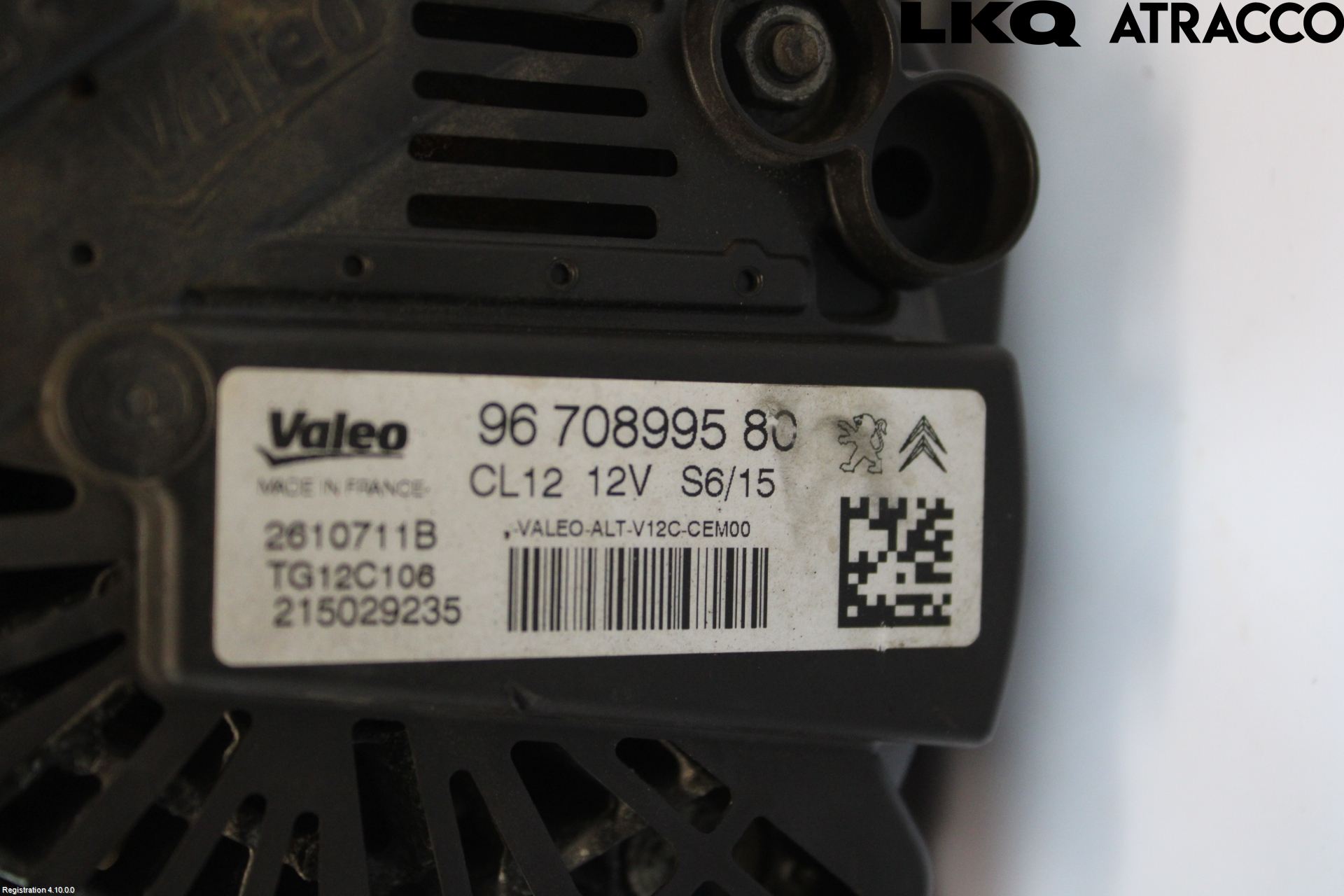 Peugeot 208 12-15 Dynamo