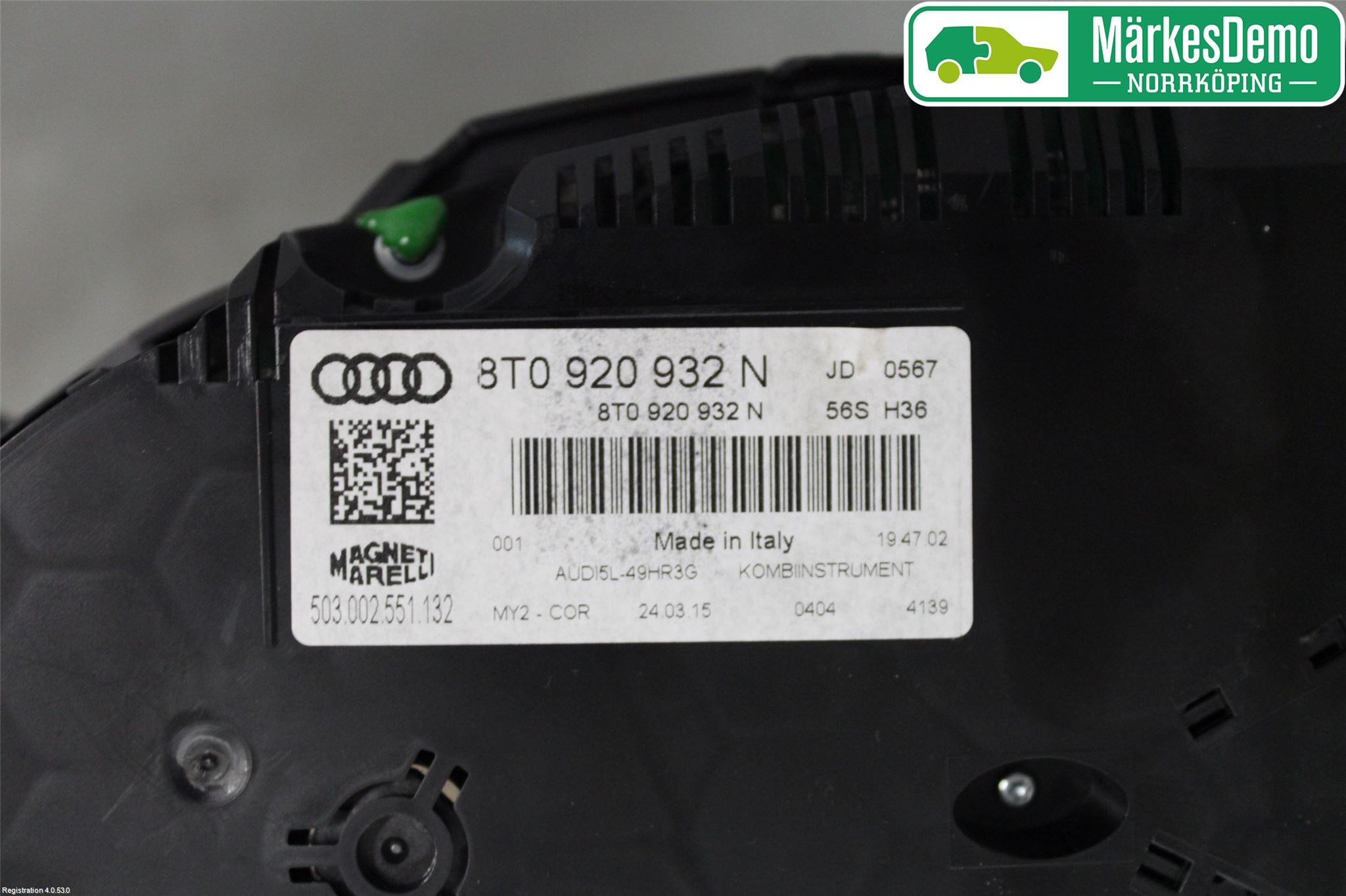 Audi A5 07-16 Instr Kombinert