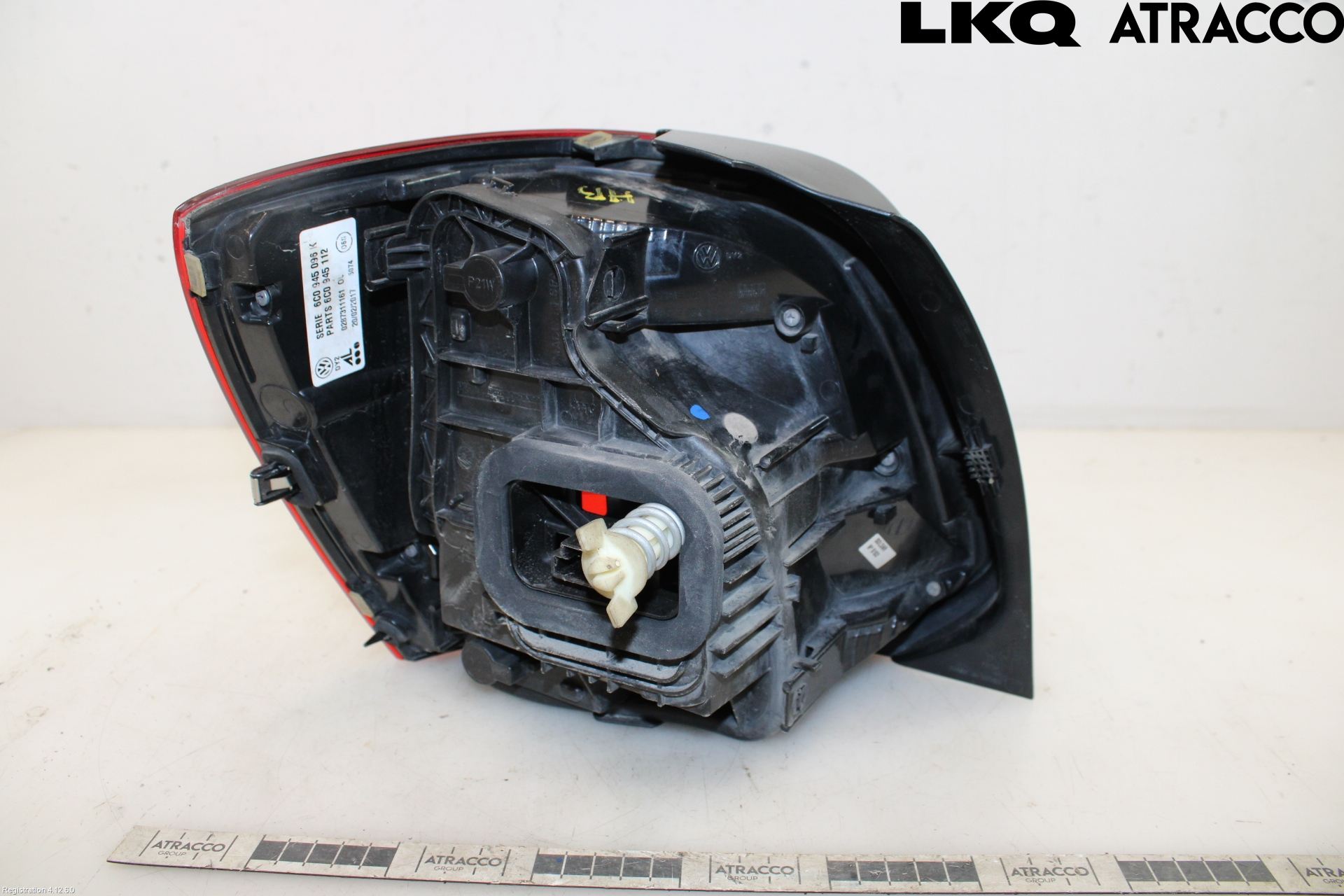 Volkswagen VW POLO 10-17 Baklykt Høyre