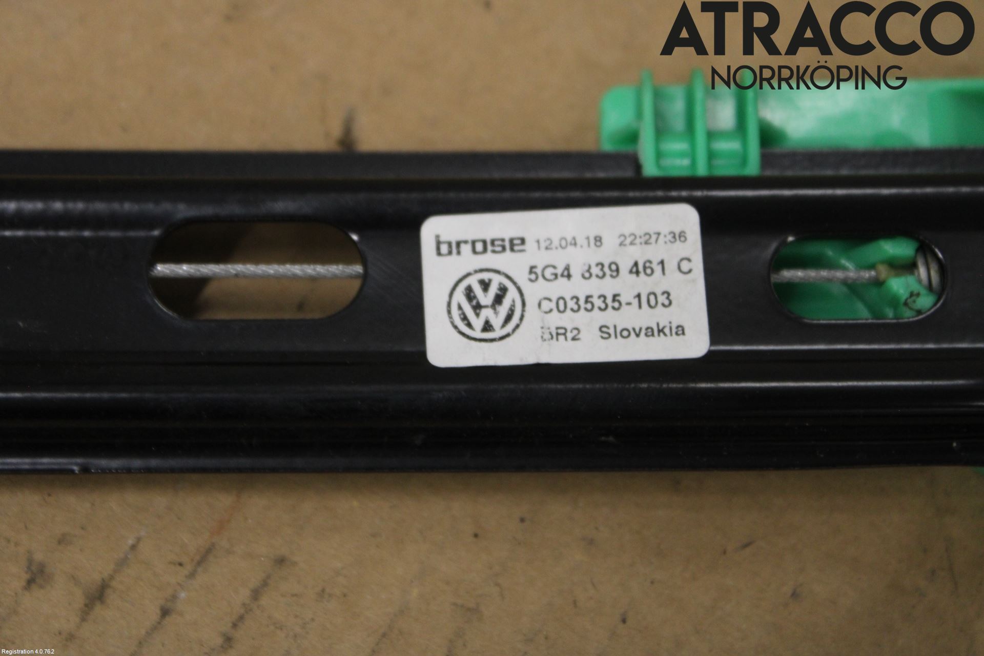 Volkswagen VW GOLF / E-GOLF VII 13-20 Vindusheis El Komp