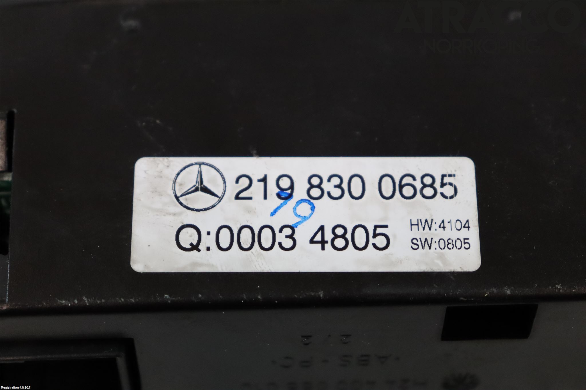 Mercedes-Benz MB CLS (C219) 03-11 Varmeapparat Panel(Regulering)