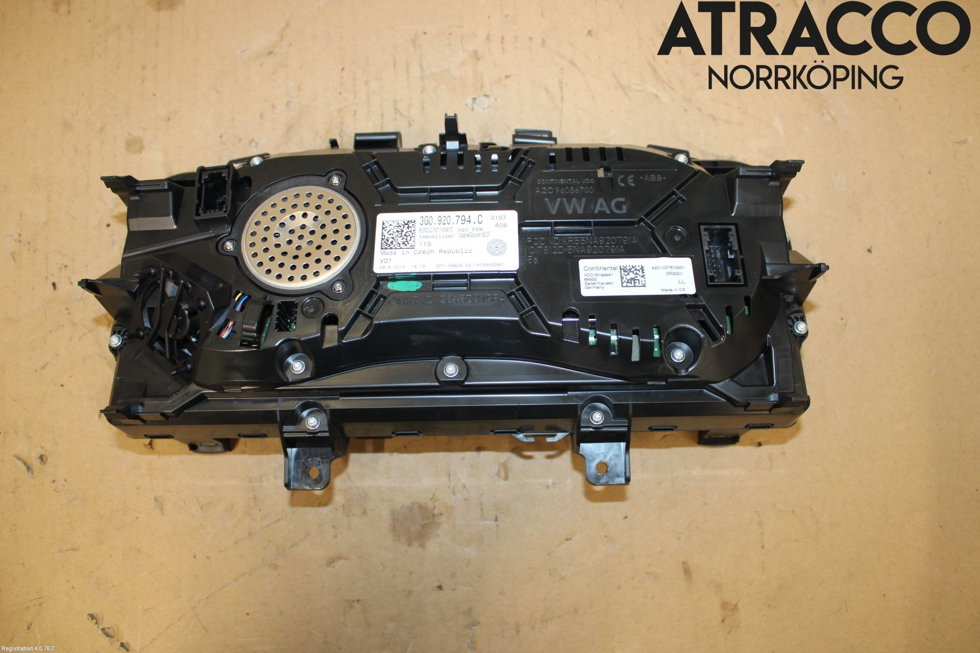 Volkswagen VW PASSAT 15-19 Instr Kombinert
