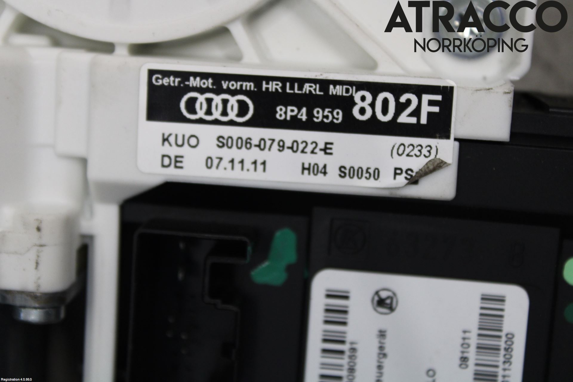 Audi A3/S3 05-13 Vindusheis El Komp