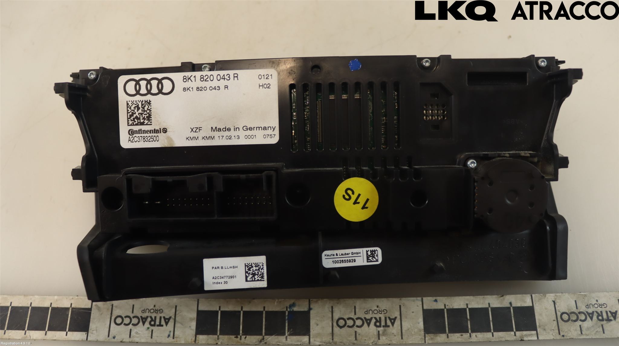 Audi A5 07-16 Varmeapparat Panel(Regulering)