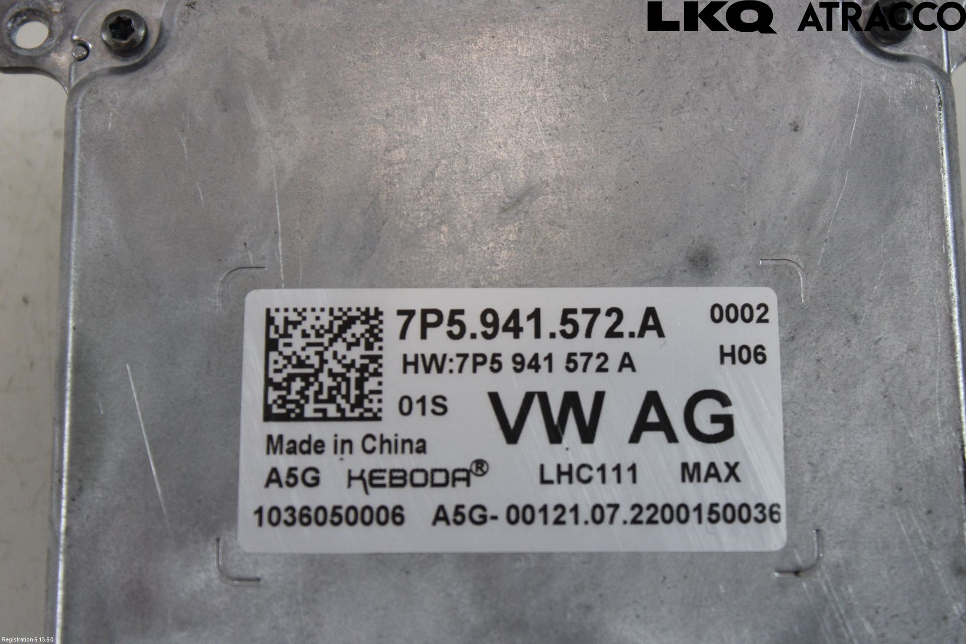 Volkswagen VW GOLF / E-GOLF VII 13-20 Styreenhet Xenon