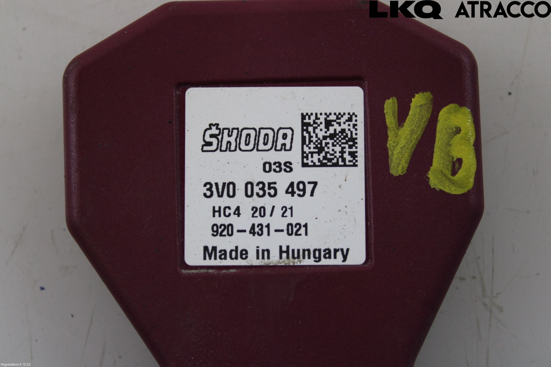 Skoda SUPERB 16-24 Stereo Antenne Radio-Tv