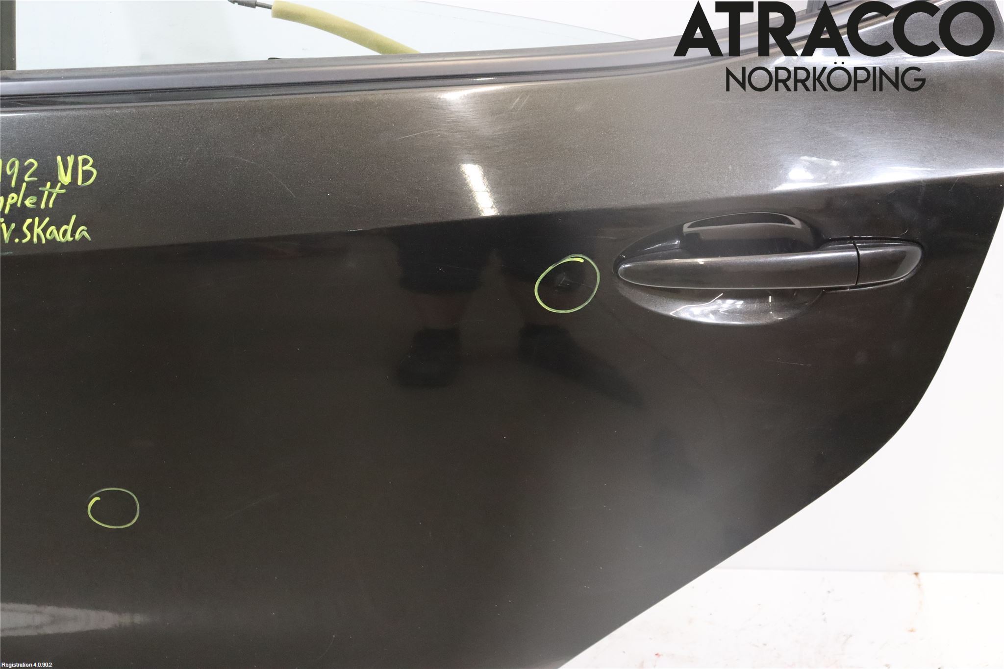 Mazda 2 (DE) 08-15 Dør 4D Bak Venstre