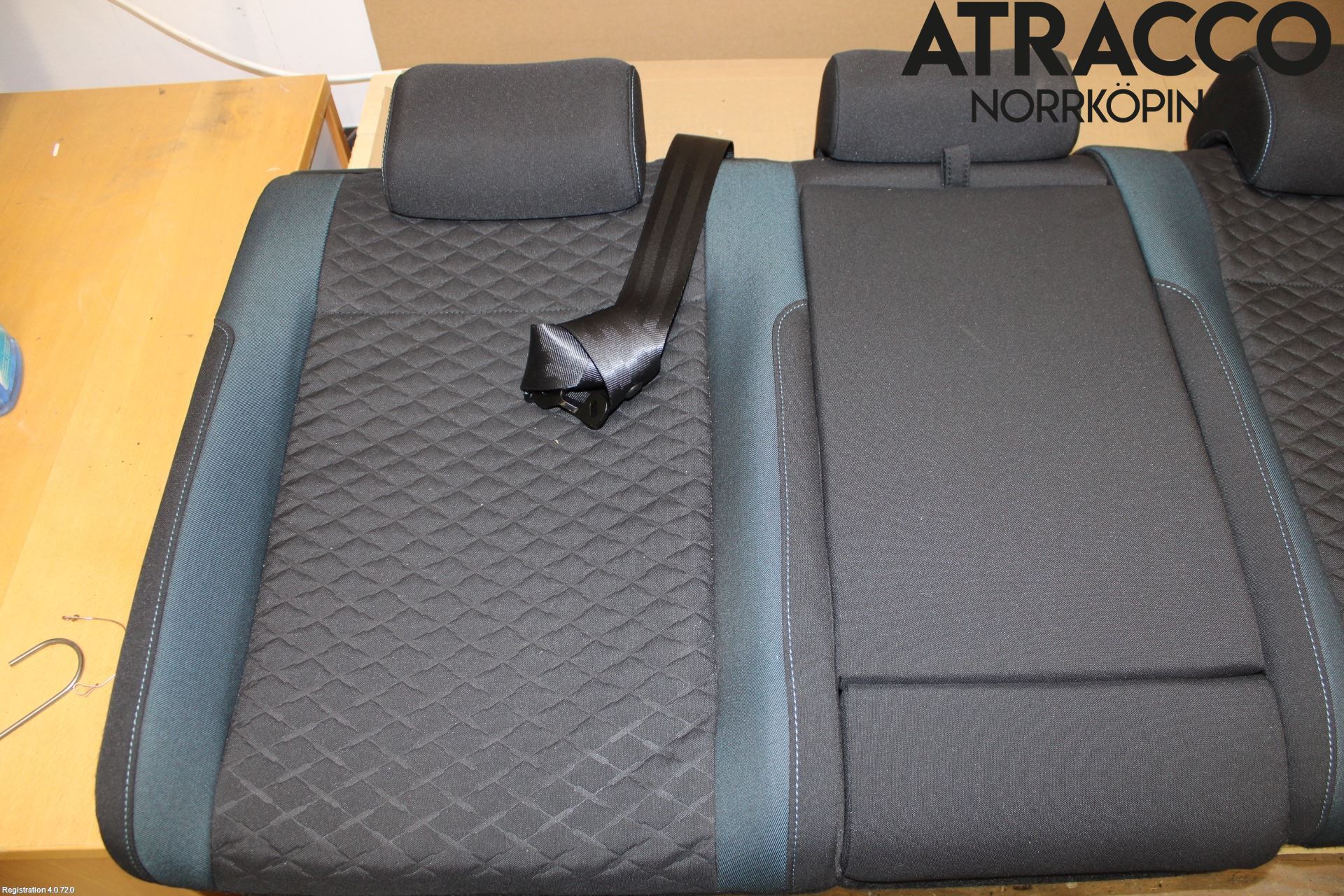 Volkswagen VW GOLF / E-GOLF VII 13-20 Innr Sete Bak Seterygg