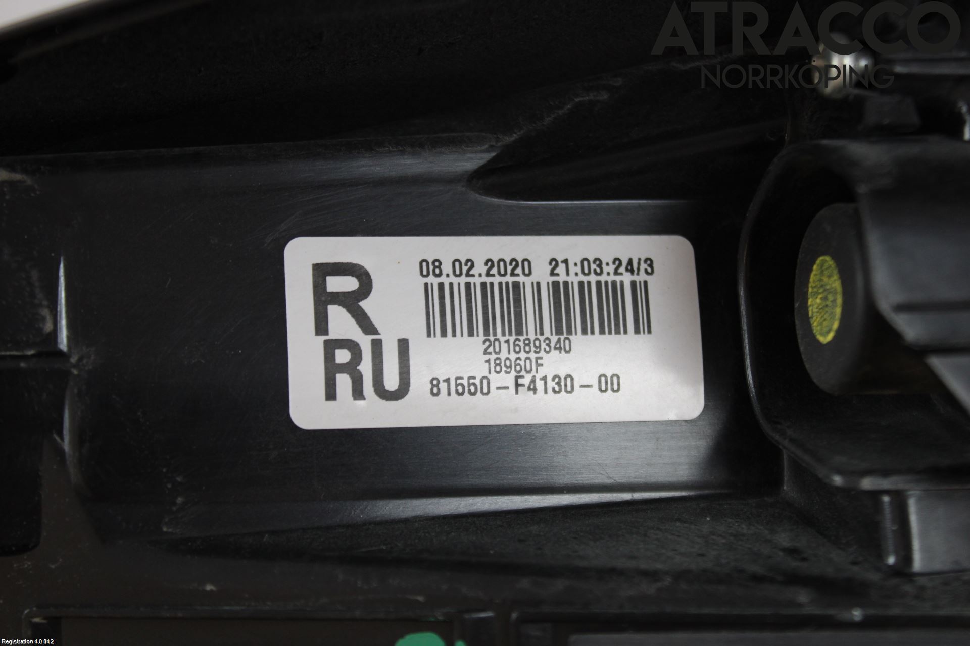 Toyota C-HR 16-23 Baklykt Høyre