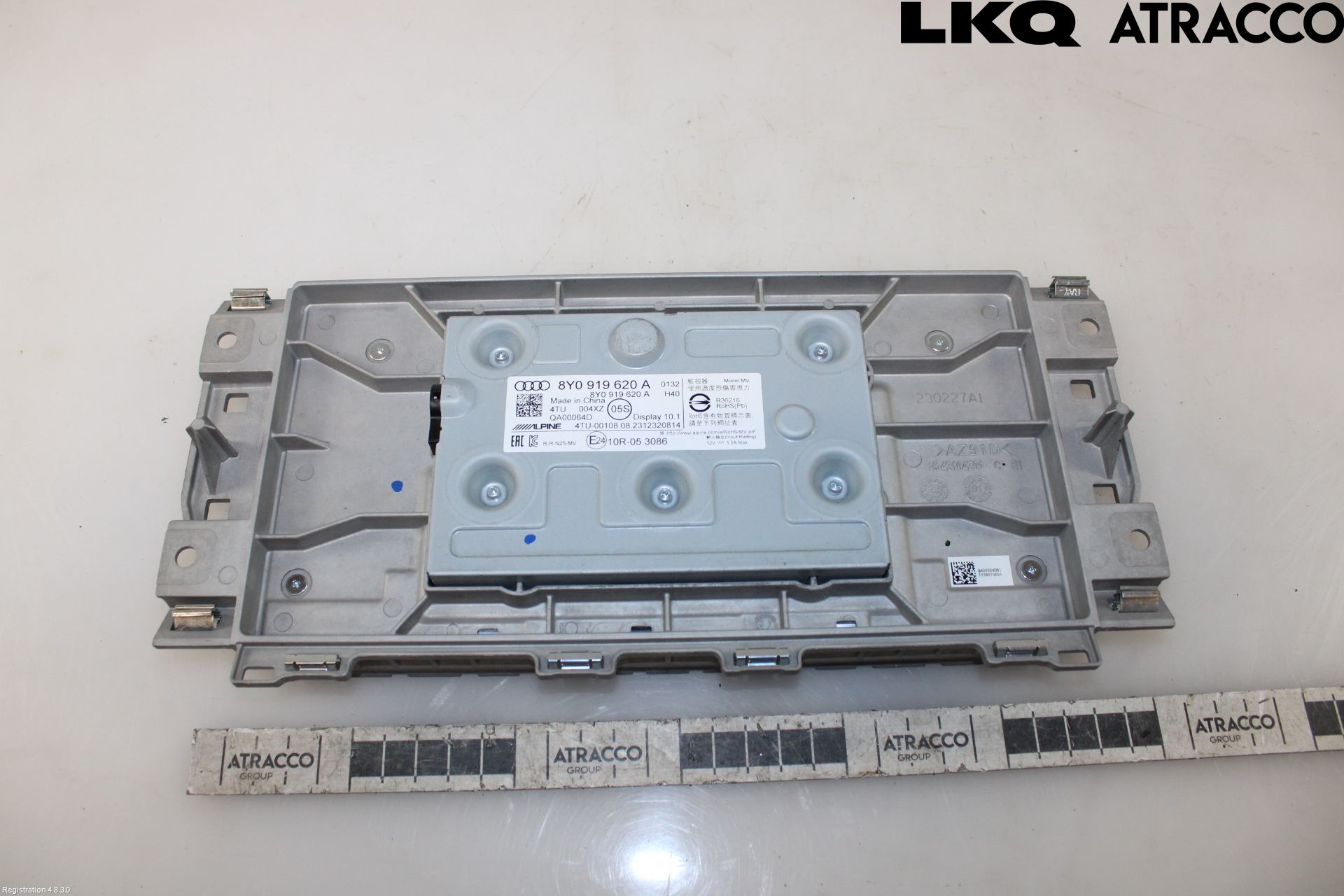 Audi A3/S3 8Y 21- Instr Skjerm Dvd-Gps-Ac-Tlf