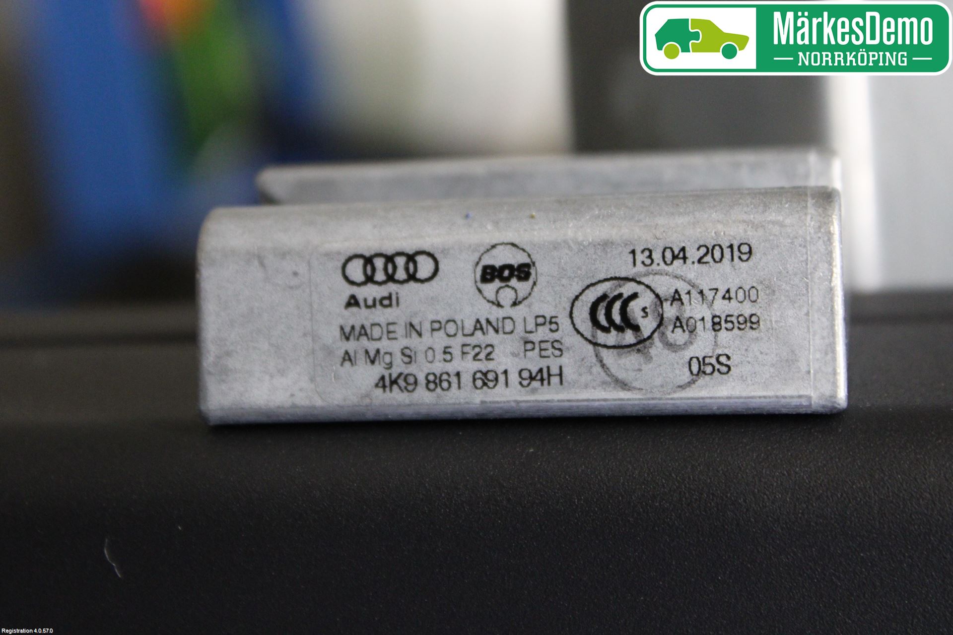 Audi A6 F2/C8 19- Innr Lastenett