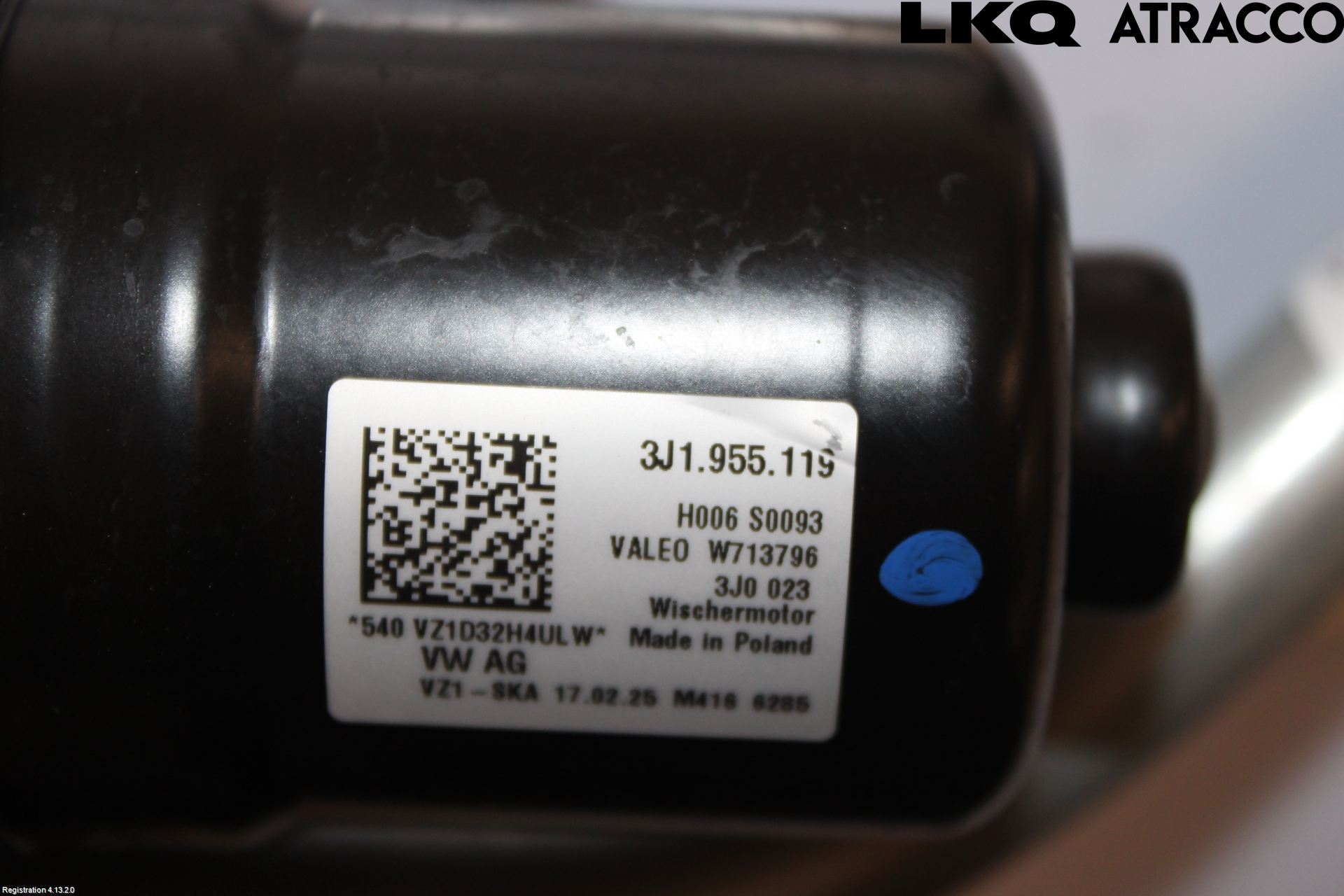 Volkswagen VW PASSAT 24- Viskeroverføring Frontrute