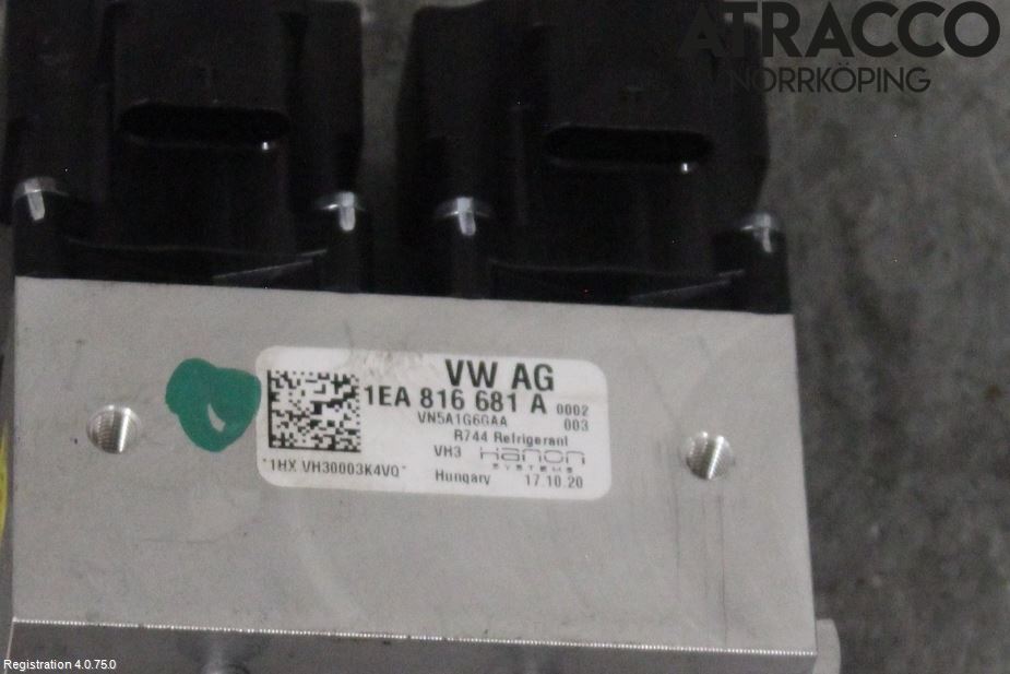 Volkswagen VW ID.3 21- Varme Ac Ekspansjonsventil