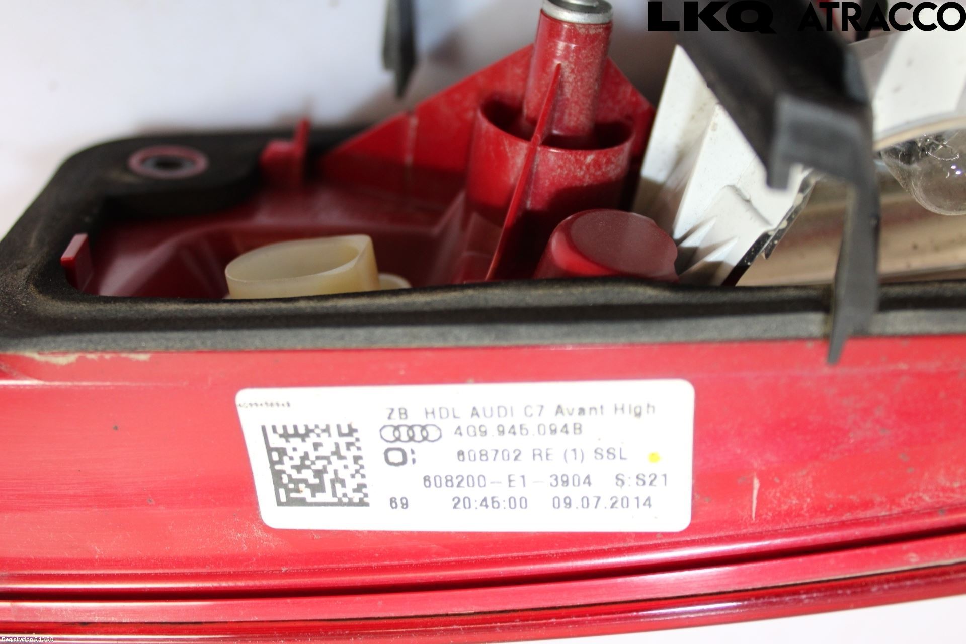 Audi A6/S6 4G 11-18 Baklykt Høyre  På Luke(Indre)