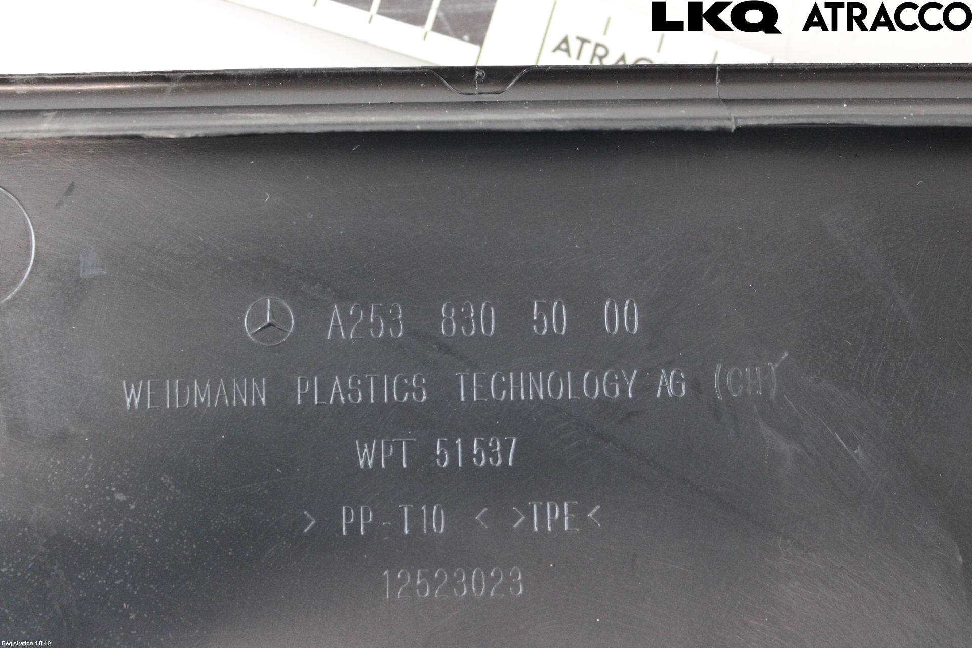 Mercedes-Benz MB GLC-KLASS (X253/C253) 15-22 Visker Deksel-Grill-Under Frr