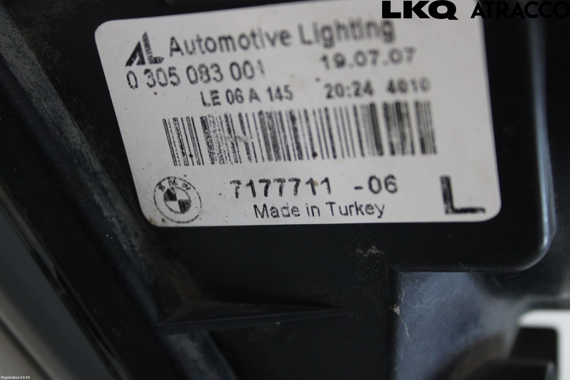BMW 5 E60/61 Sed/Tou 02-10 Frontlykt-Kurve-Tåkelys