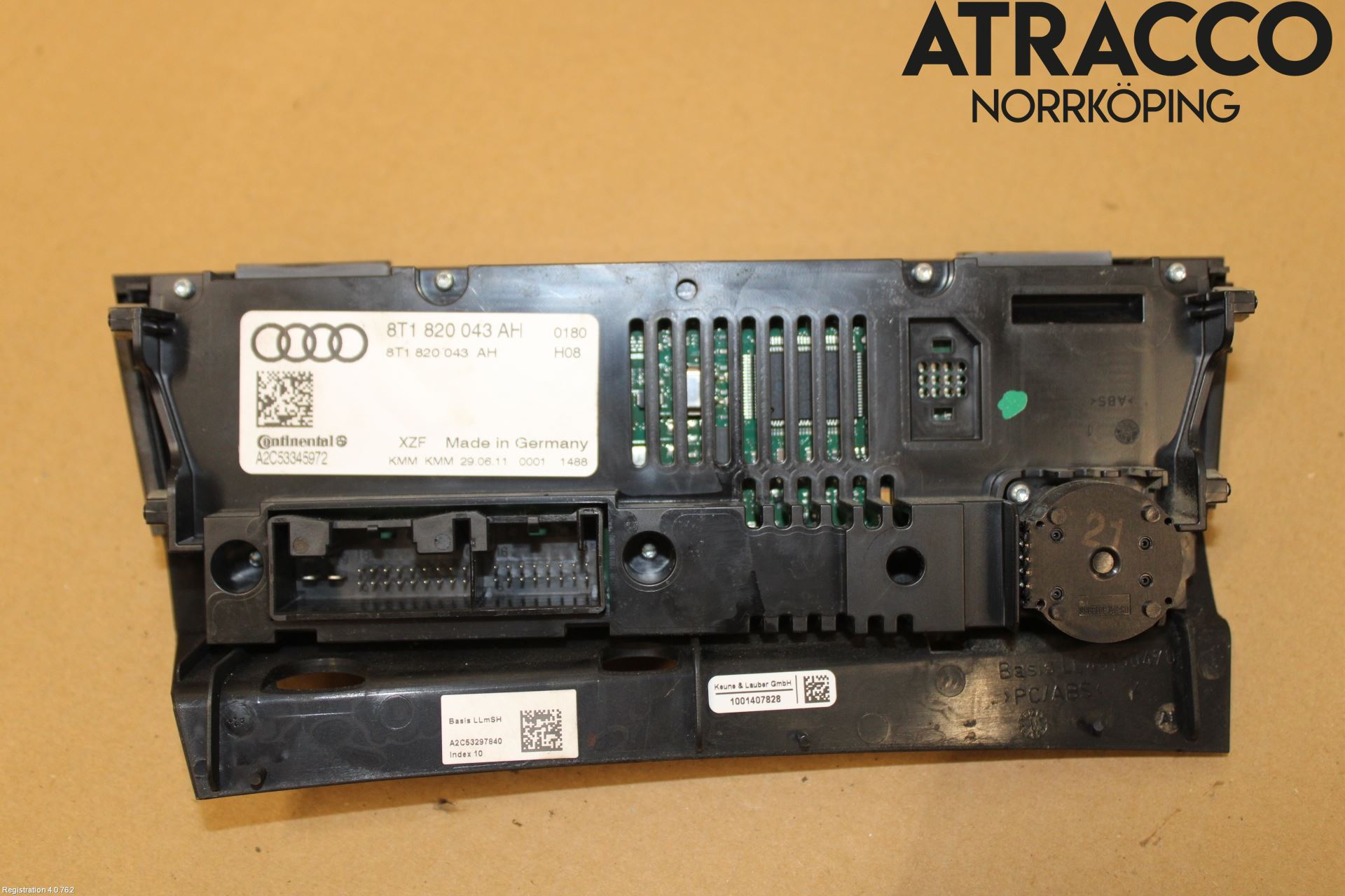 Audi A4 12-15 Varmeapparat Panel(Regulering)