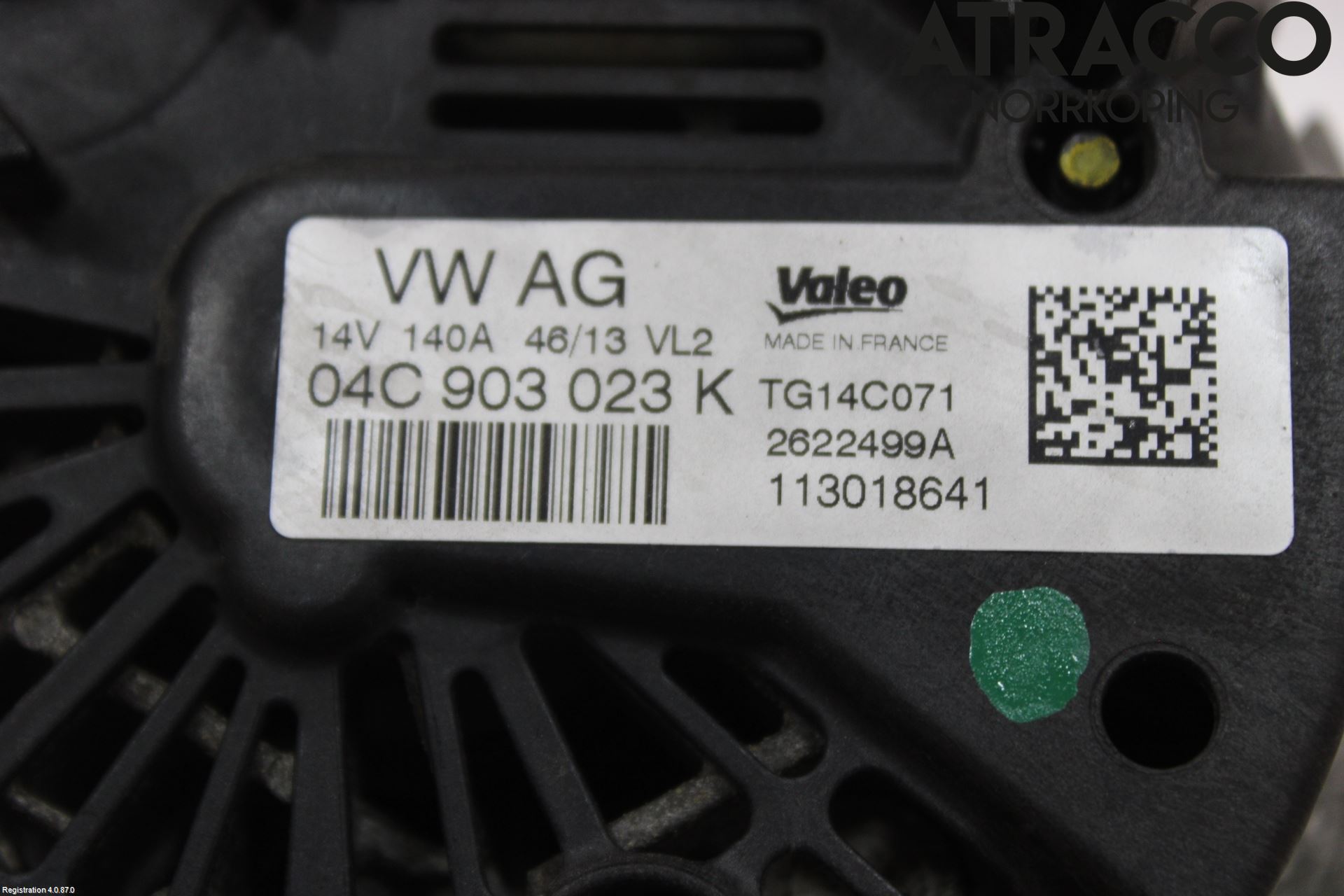 Skoda OCTAVIA (5E) 13-20 Dynamo