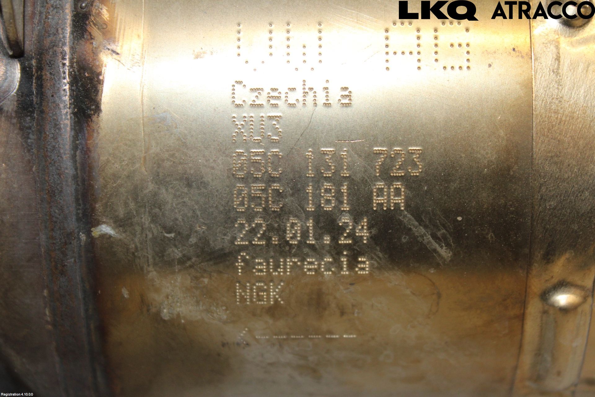 Seat ARONA Eksos Partikketfilter