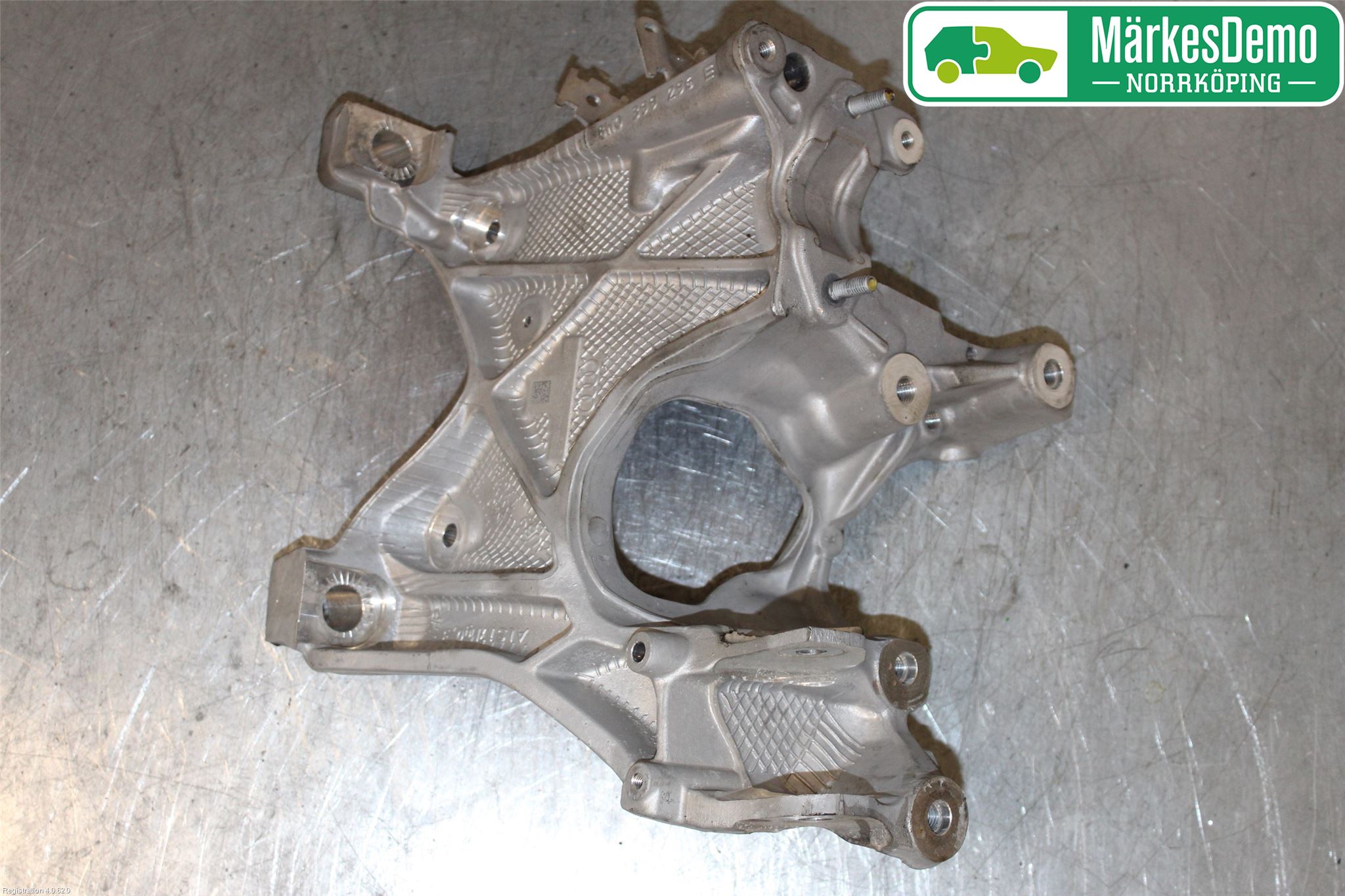 Audi A4/S4 B9 16-19 Motor Feste Stål-Alu