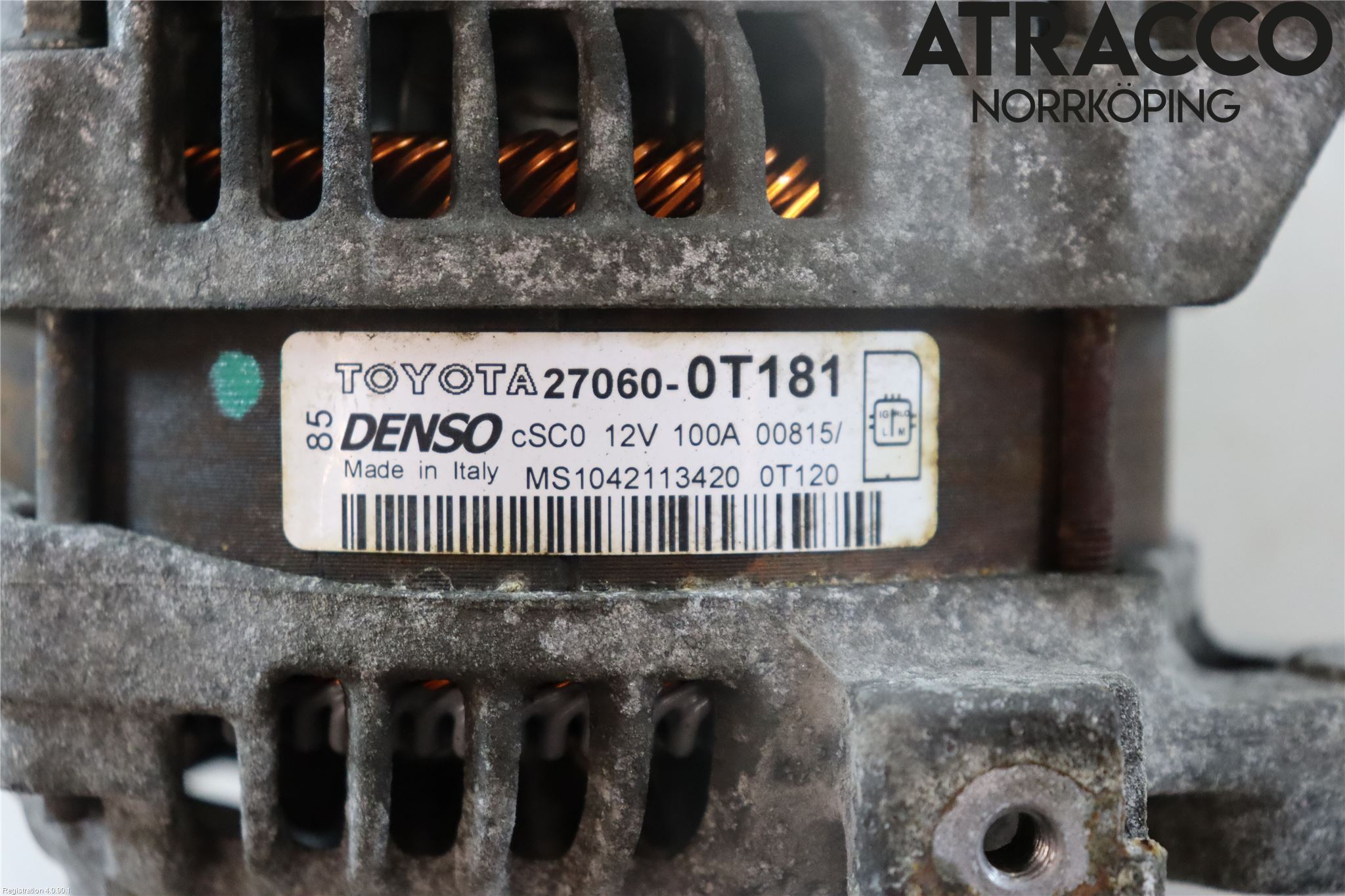 Toyota AVENSIS 09-15 Dynamo