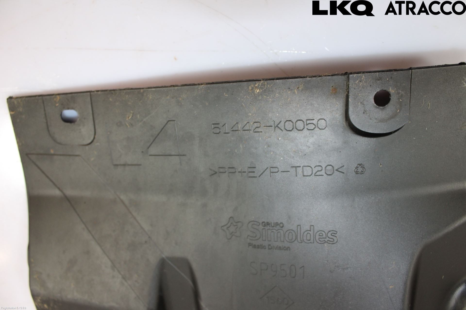 Toyota YARIS XP21 20- Bunnplate U Motor-Gear-Dørk