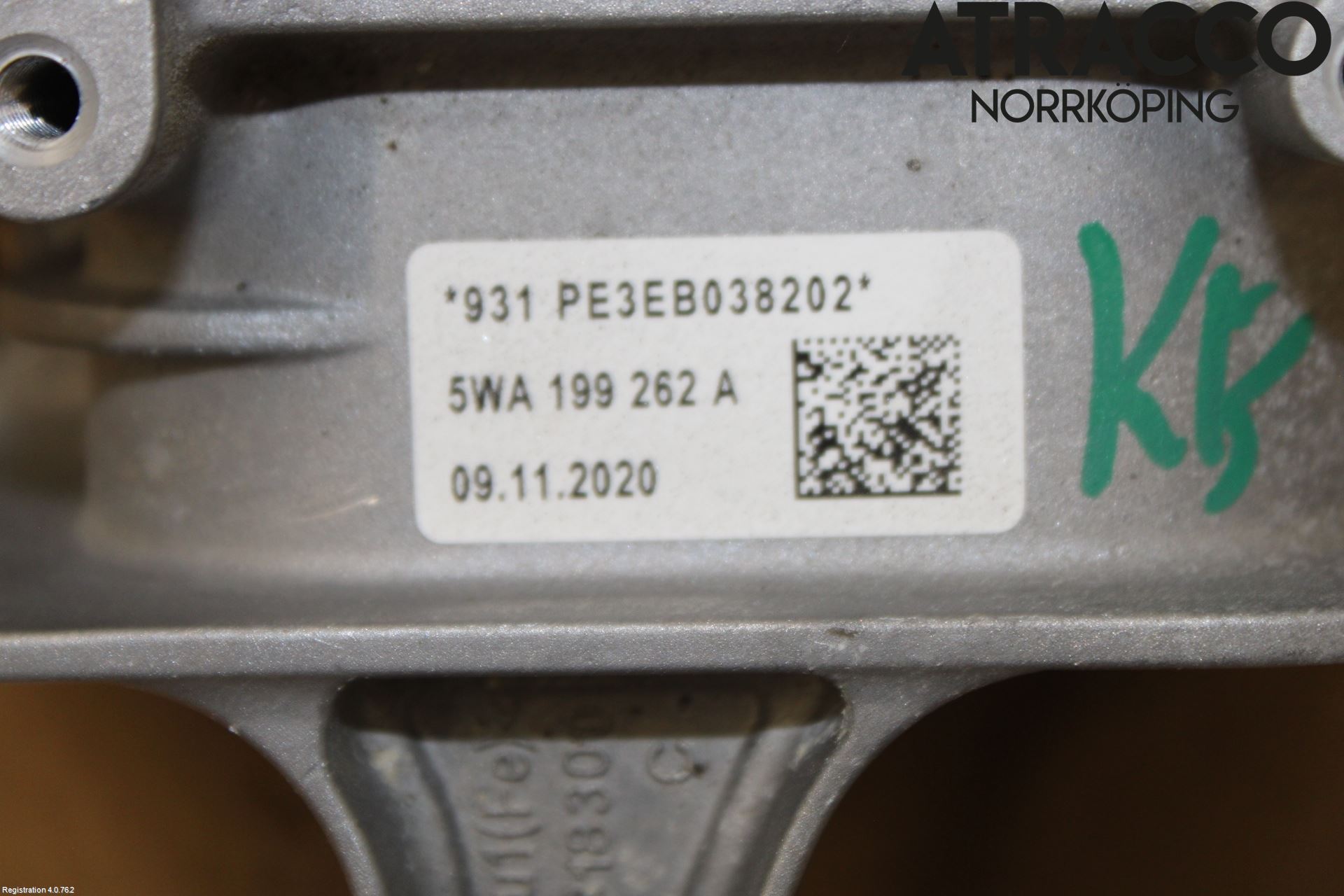 Volkswagen VW GOLF / E-GOLF VIII 20- Motor Feste Stål-Alu