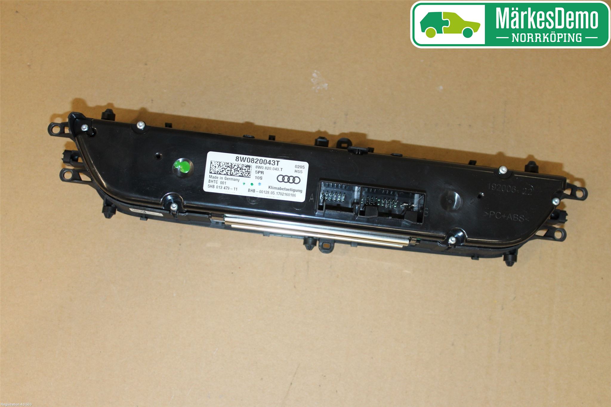 Audi A4/S4 B9 16-19 Varmeapparat Panel(Regulering)