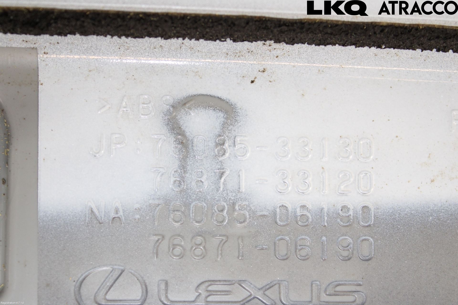 Lexus ES 250/300/330 Spoiler Bakluke
