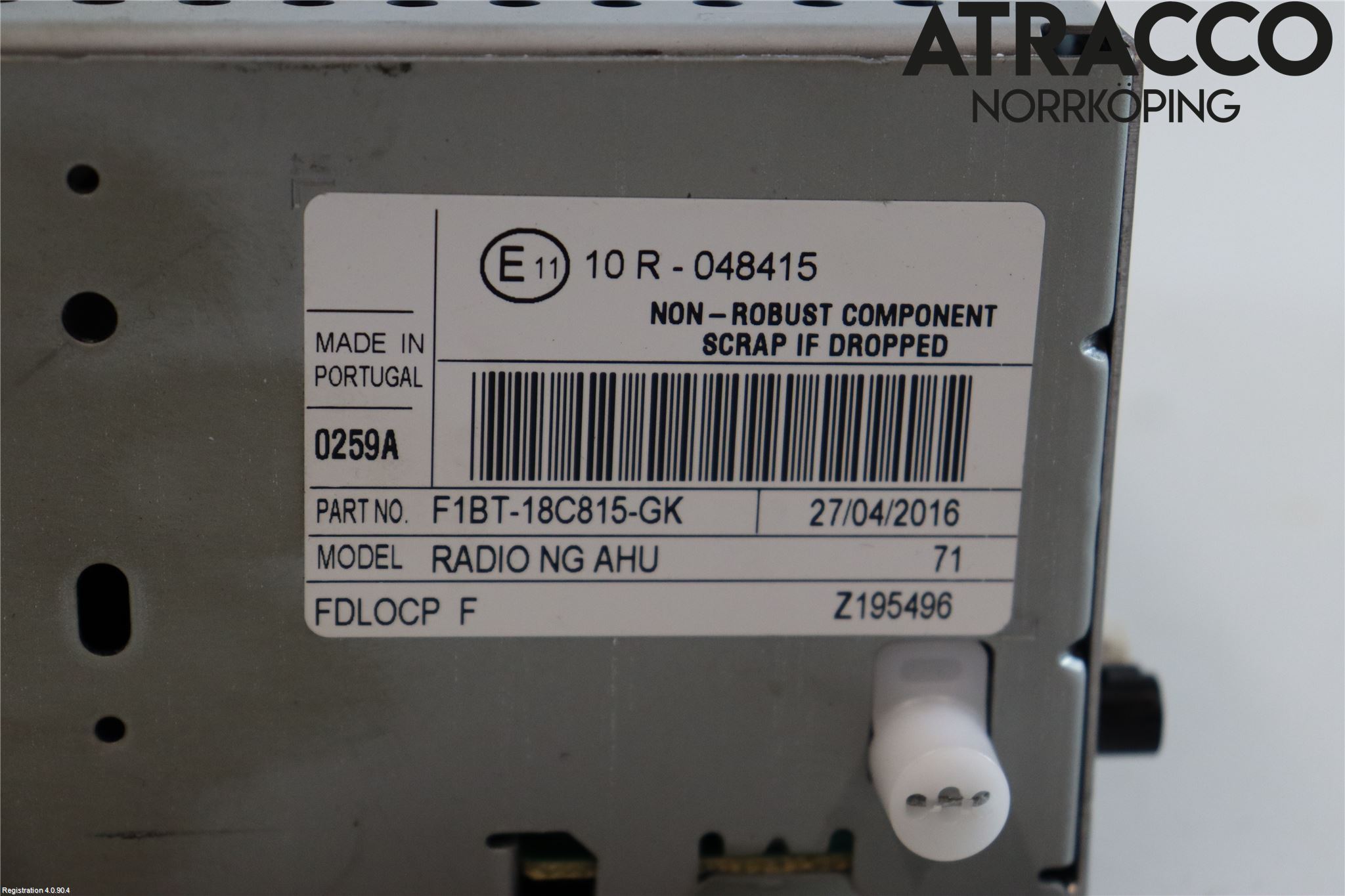 Ford FOCUS 15-18 Stereo Radio Med Cd