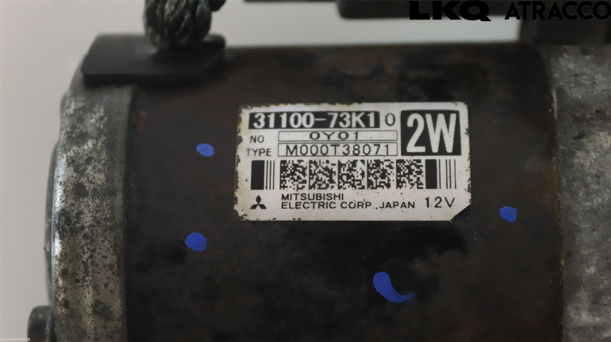 Suzuki SWIFT 11-16 Startmotor
