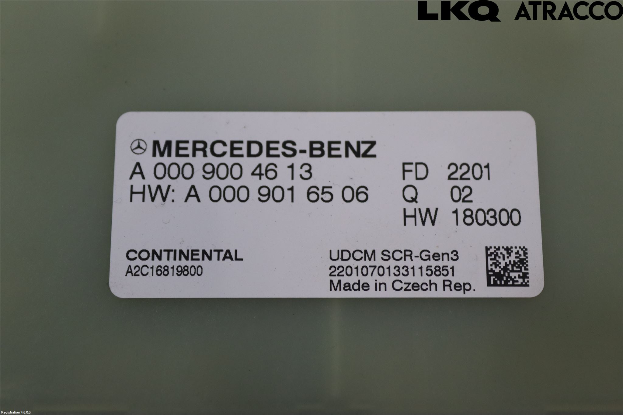 Mercedes-Benz MB GLE-KLASS (W167/V167/C167) 19- Styreenhet Eksosrensing