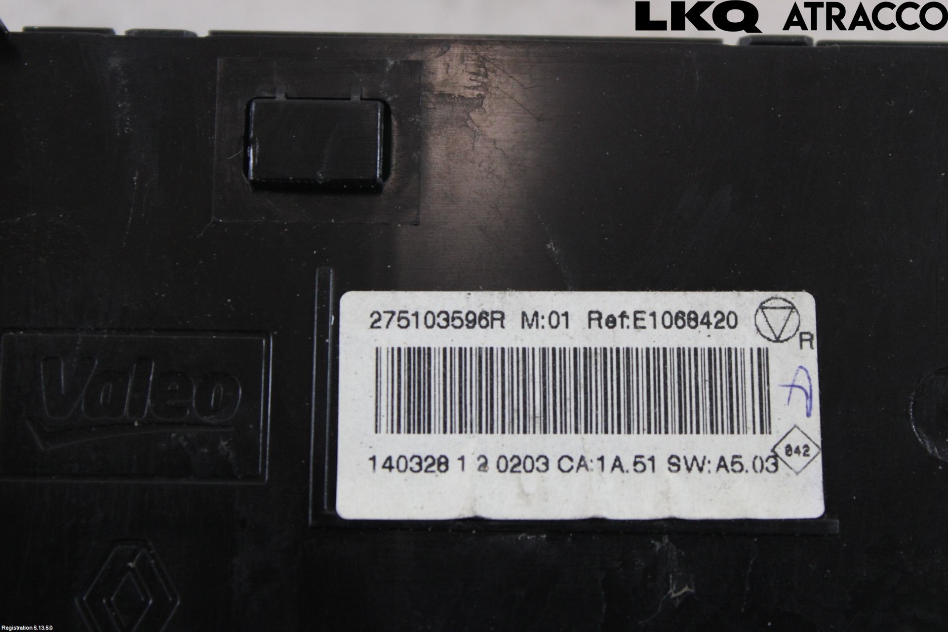 Renault MEGANE III 09-15 Varmeapparat Panel(Regulering)