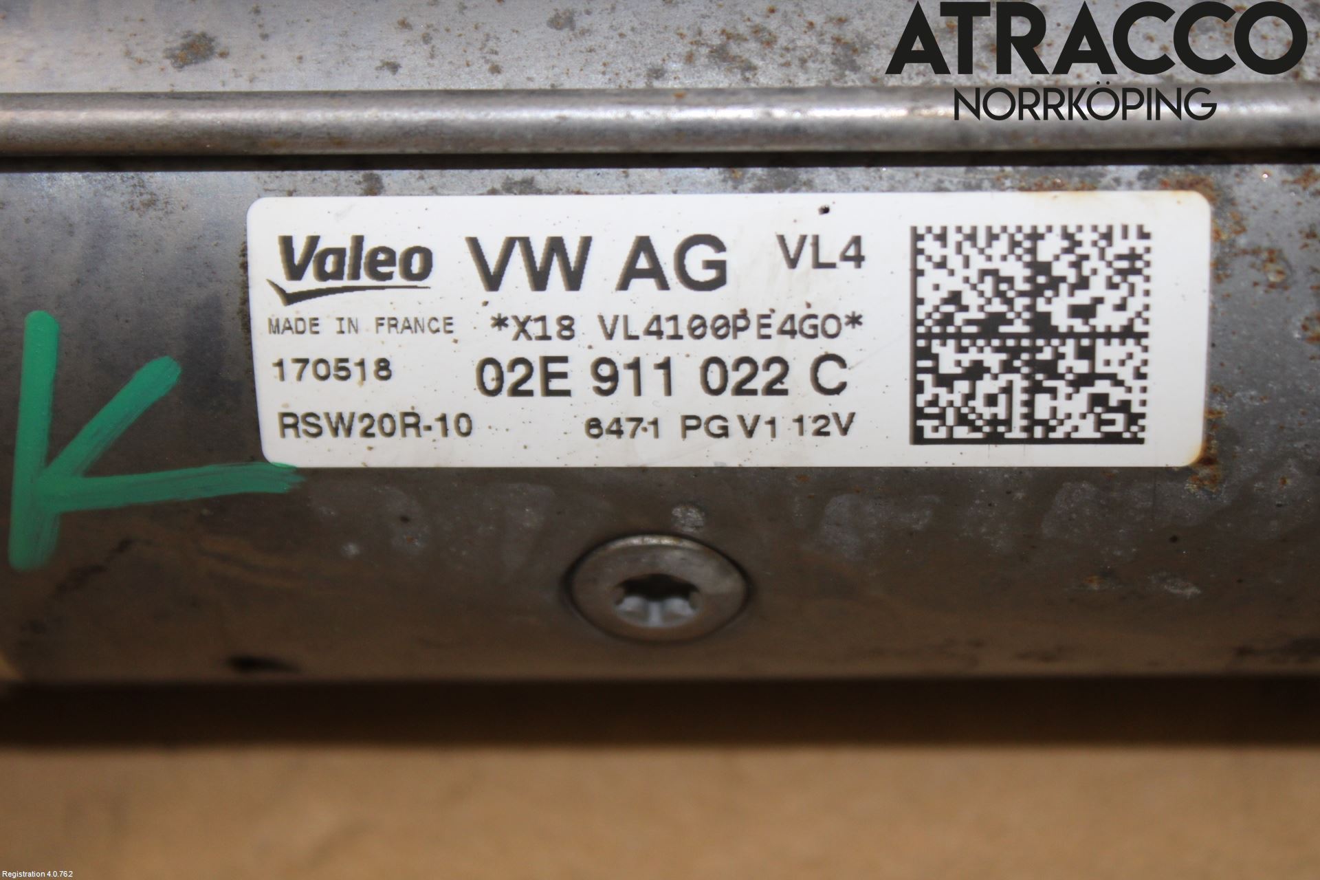 Volkswagen VW PASSAT 15-19 Startmotor Diesel