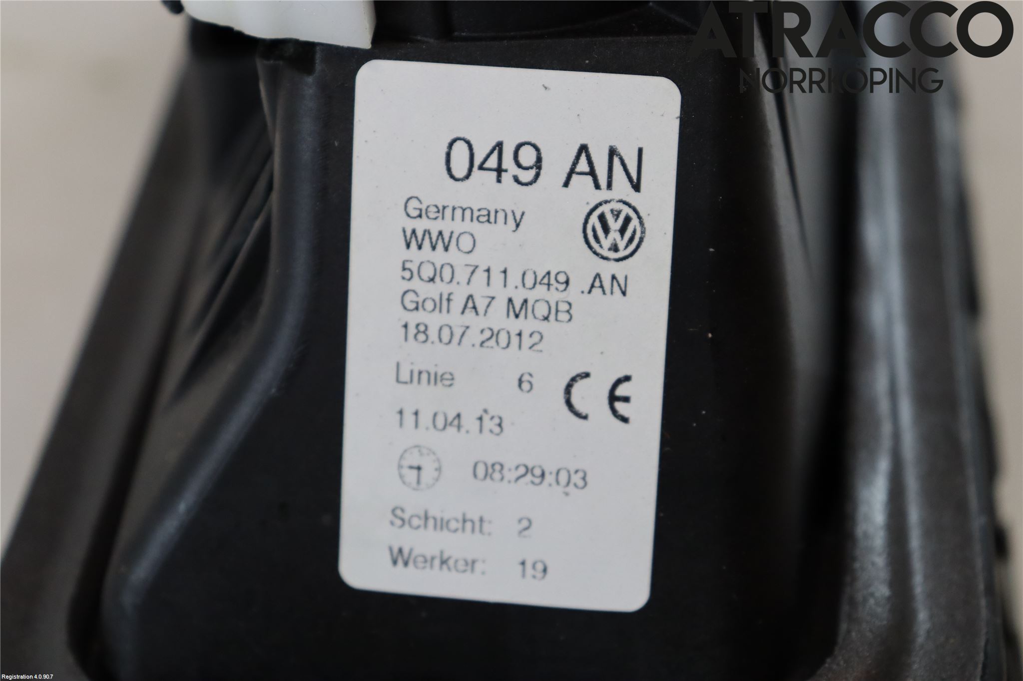 Volkswagen VW GOLF / E-GOLF VII 13-20 Gearspak
