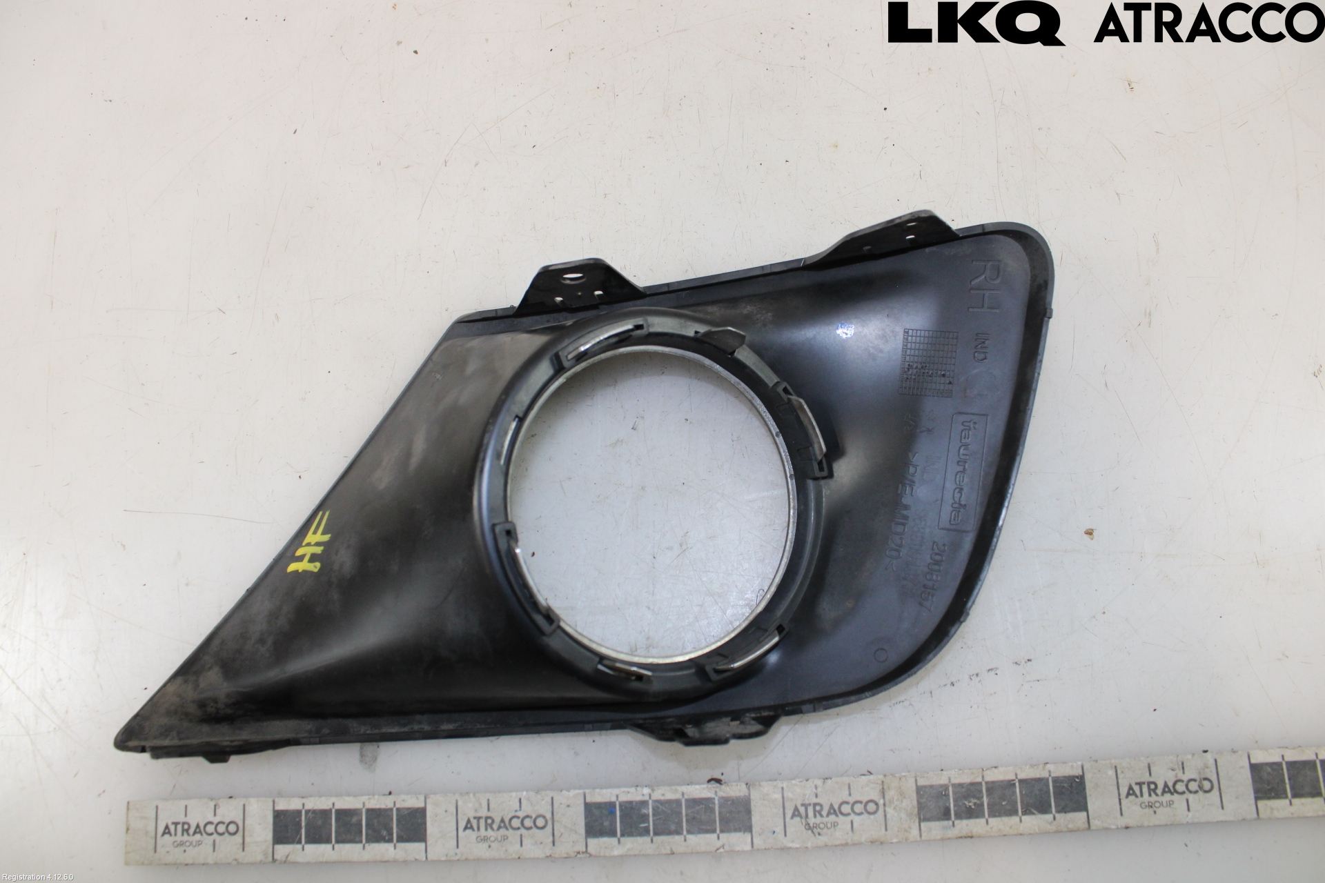 Peugeot 207 Frontlykt Kurve-Tåkelys Ramme