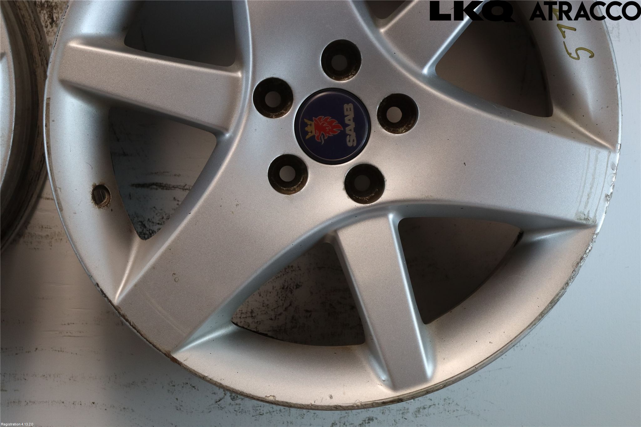 Saab 9-3 VER 2 Felg Aluminium Sett 4Stk