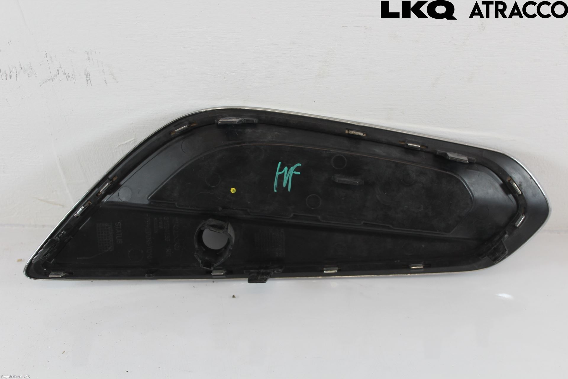 Volvo V60 11-13 Støtfanger Grill-Utfylling