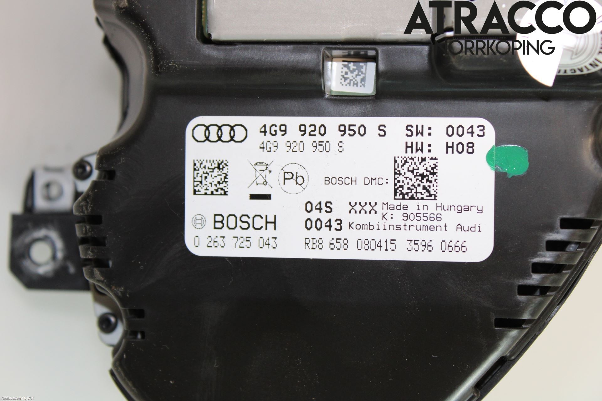 Audi A6 ALLROAD 12-18 Instr Kombinert