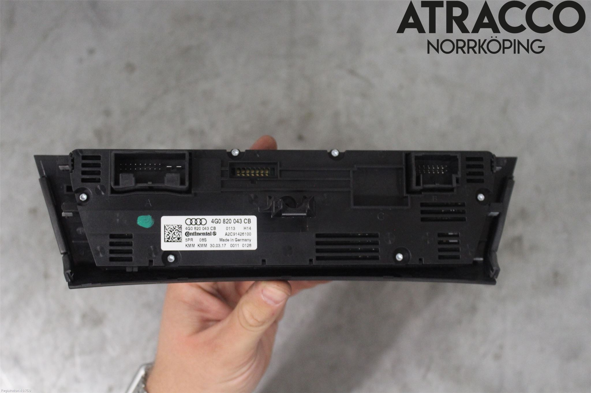 Audi A6/S6 4G 11-18 Varmeapparat Panel(Regulering)