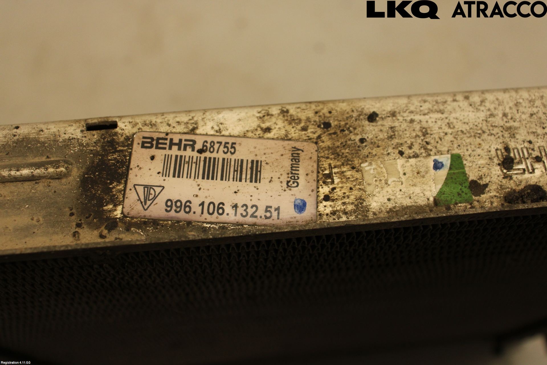 Porsche BOXSTER 96- Radiator Manuell
