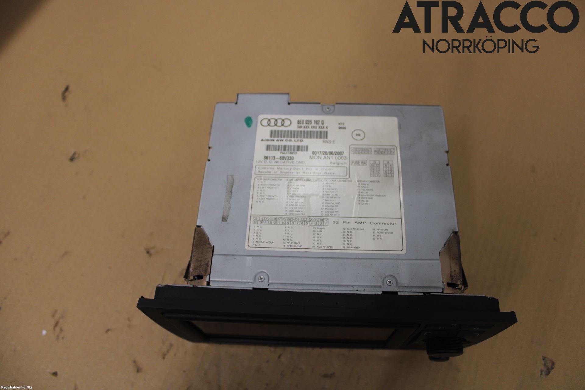 Audi A4/S4 05-07 Stereo Radio Med Cd