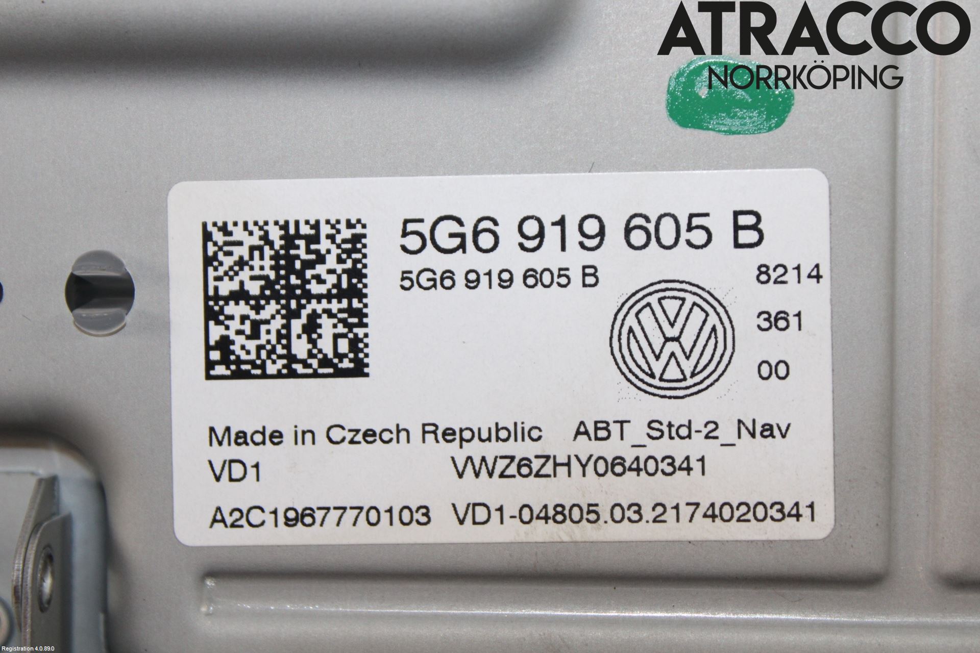 Volkswagen VW TIGUAN 16-24 Multifunktionsdisplay