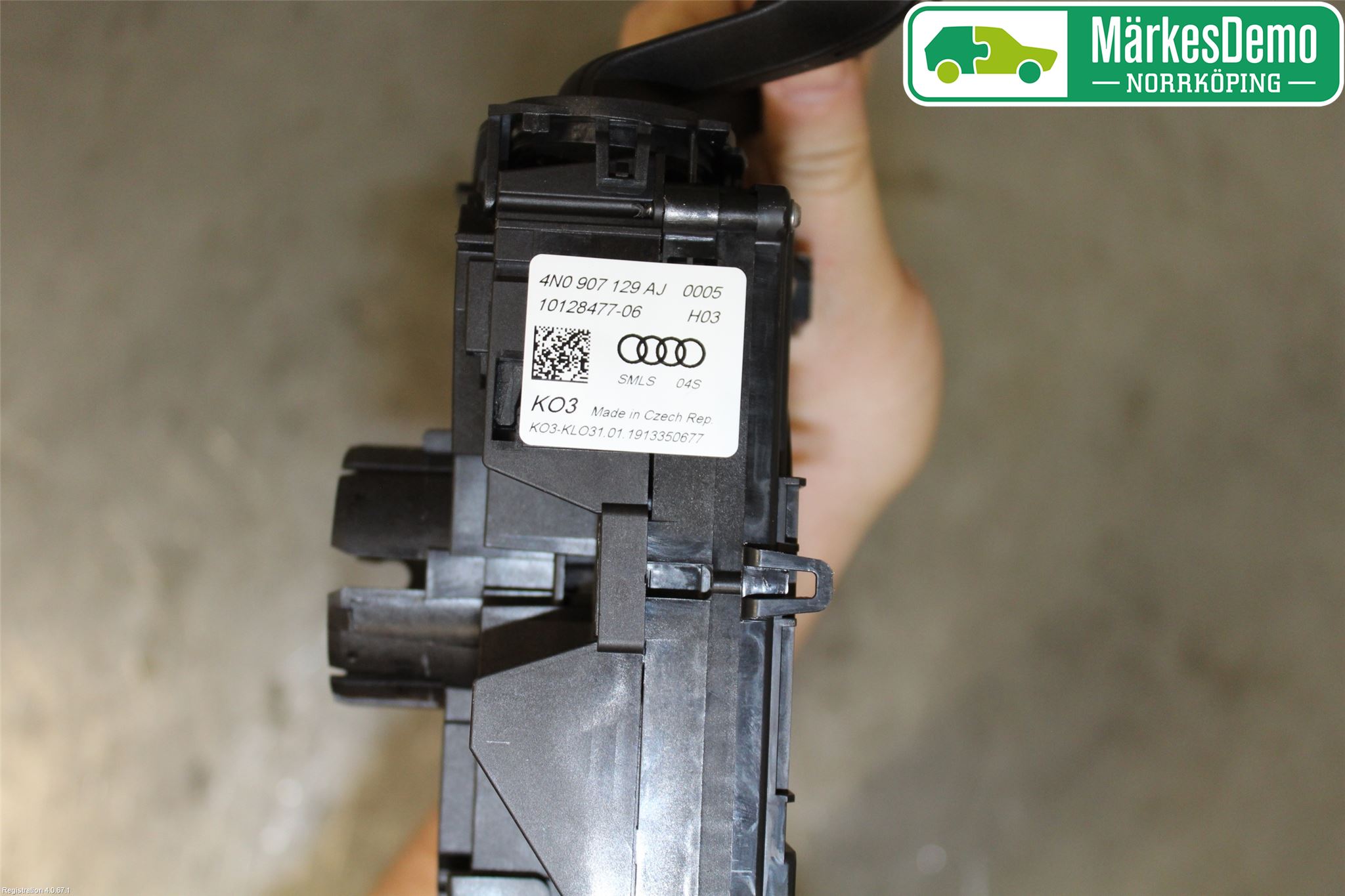 Audi A4/S4 B9 16-19 Bryter Ratt Kombi H Og V