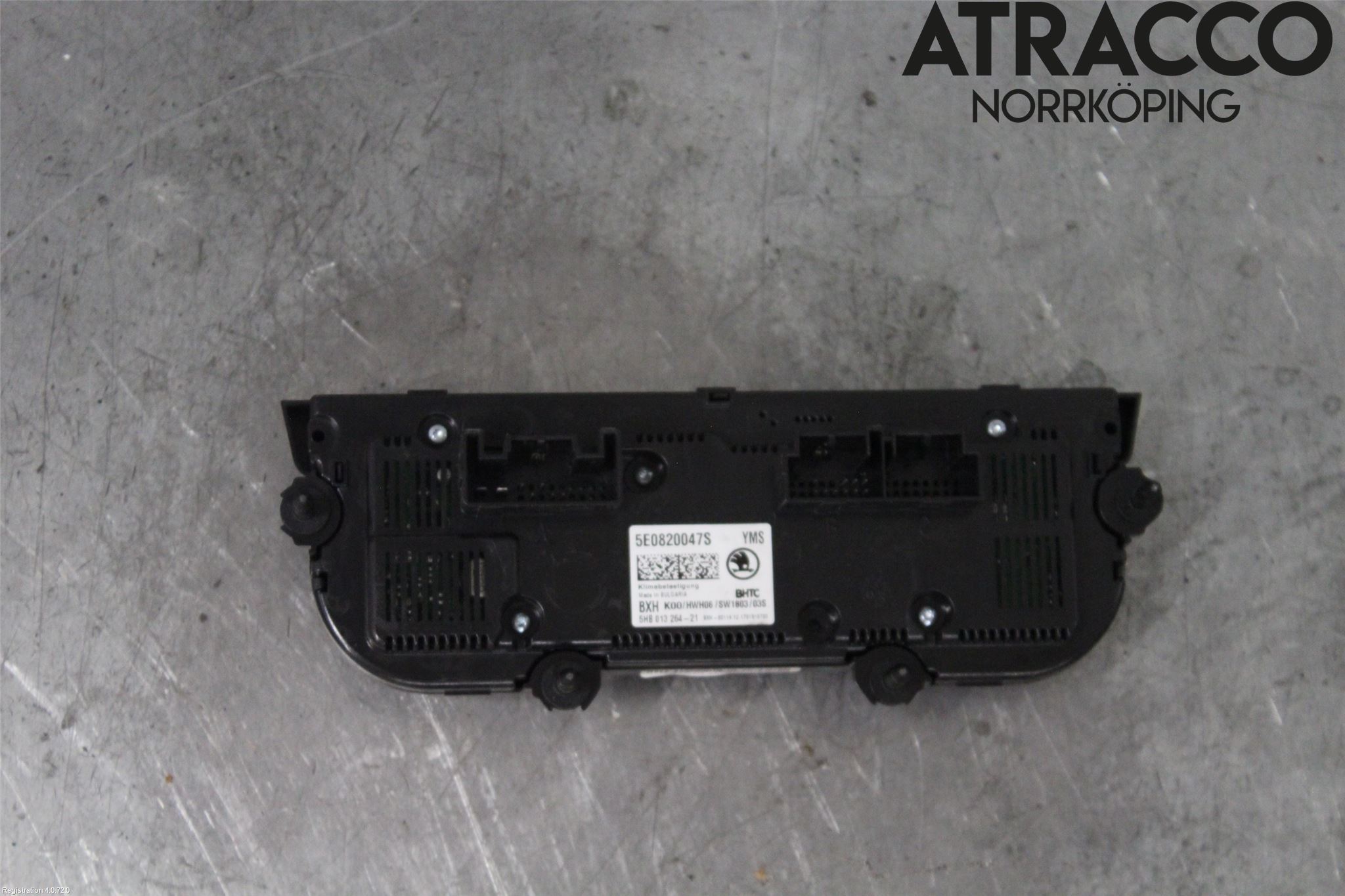 Skoda OCTAVIA (5E) 13-20 Varmeapparat Panel(Regulering)