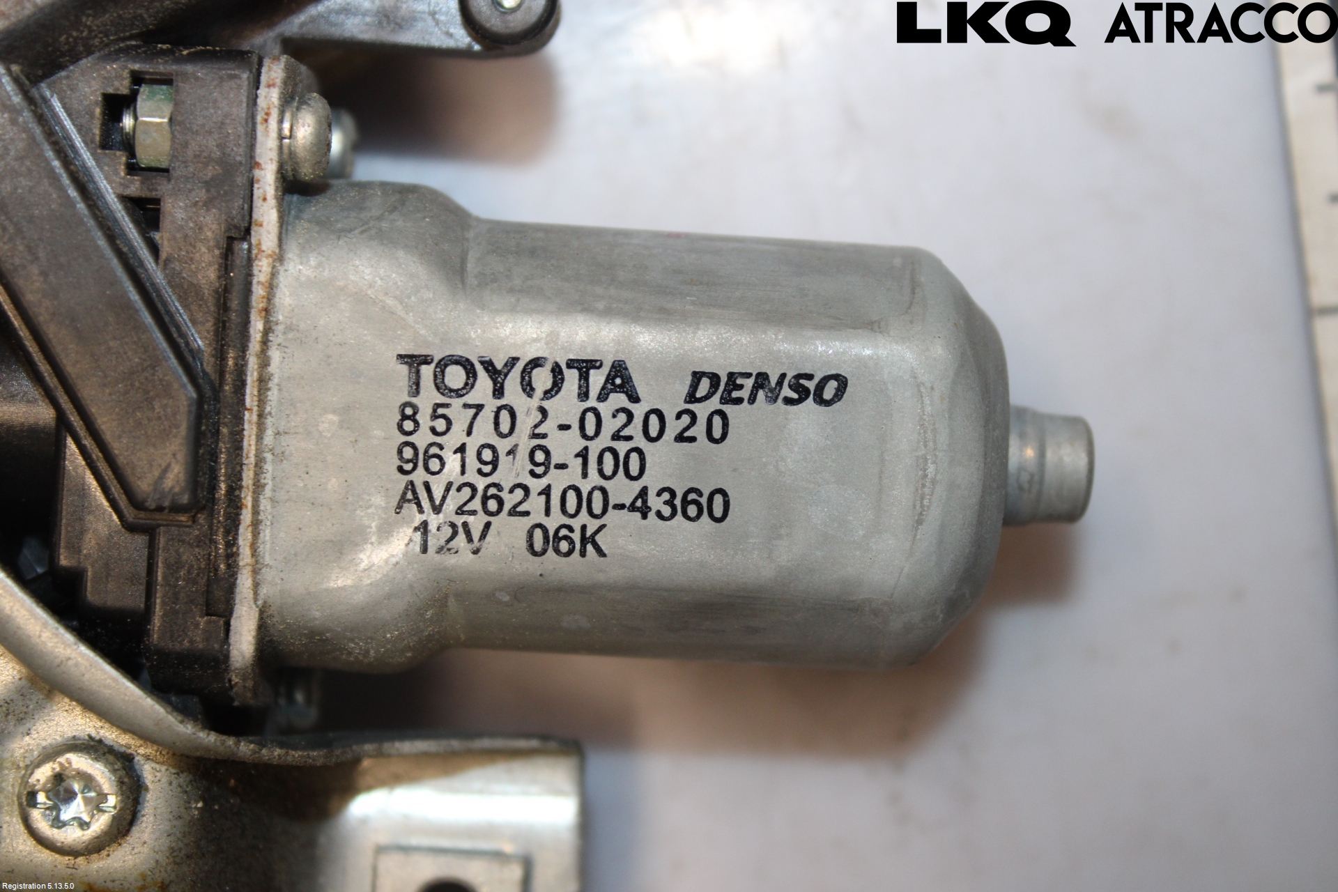 Toyota AURIS 07-09 Vindusheis El Komp