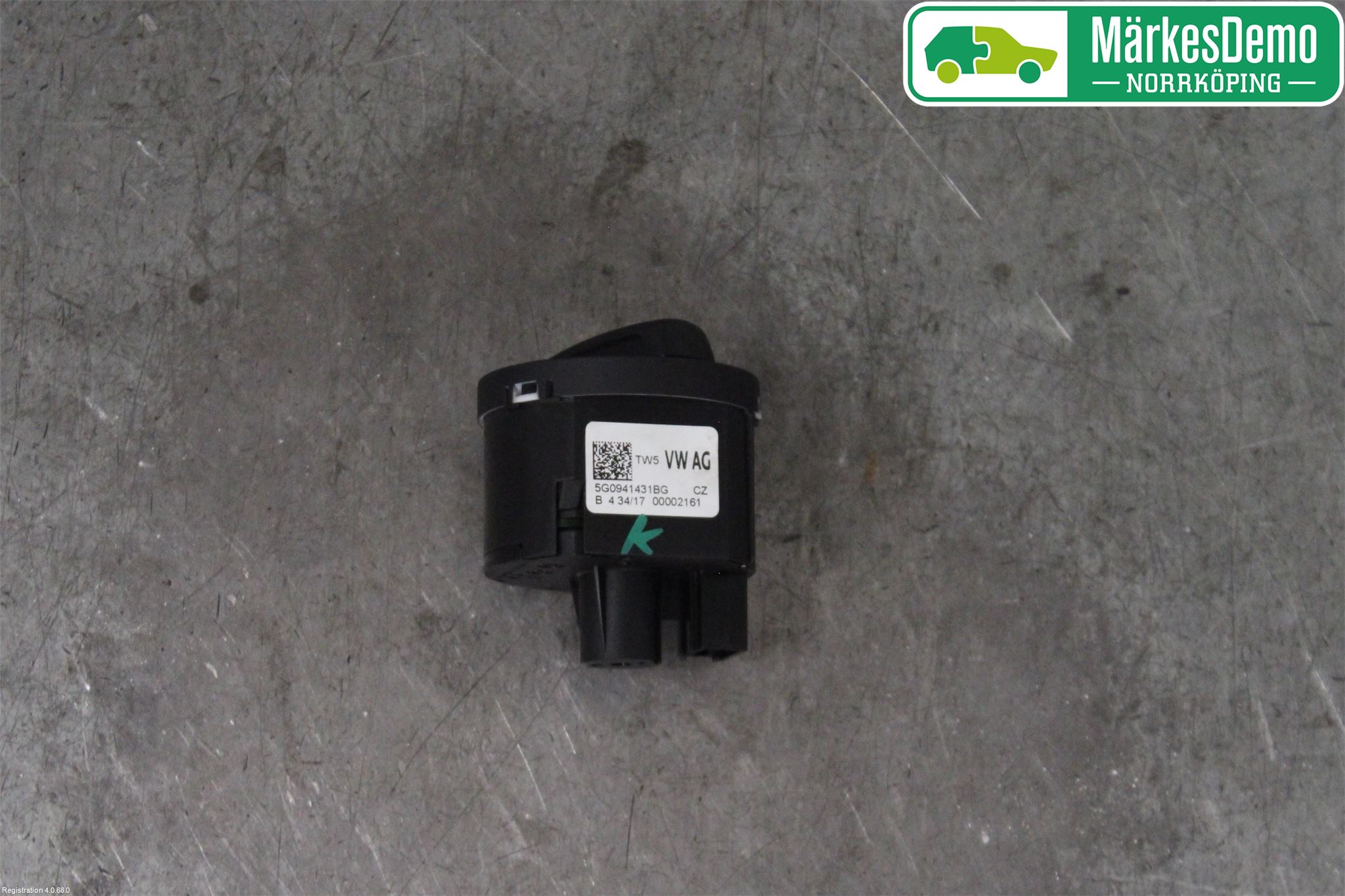 Volkswagen VW GOLF / E-GOLF VII 13-20 Bryter Hovedlys